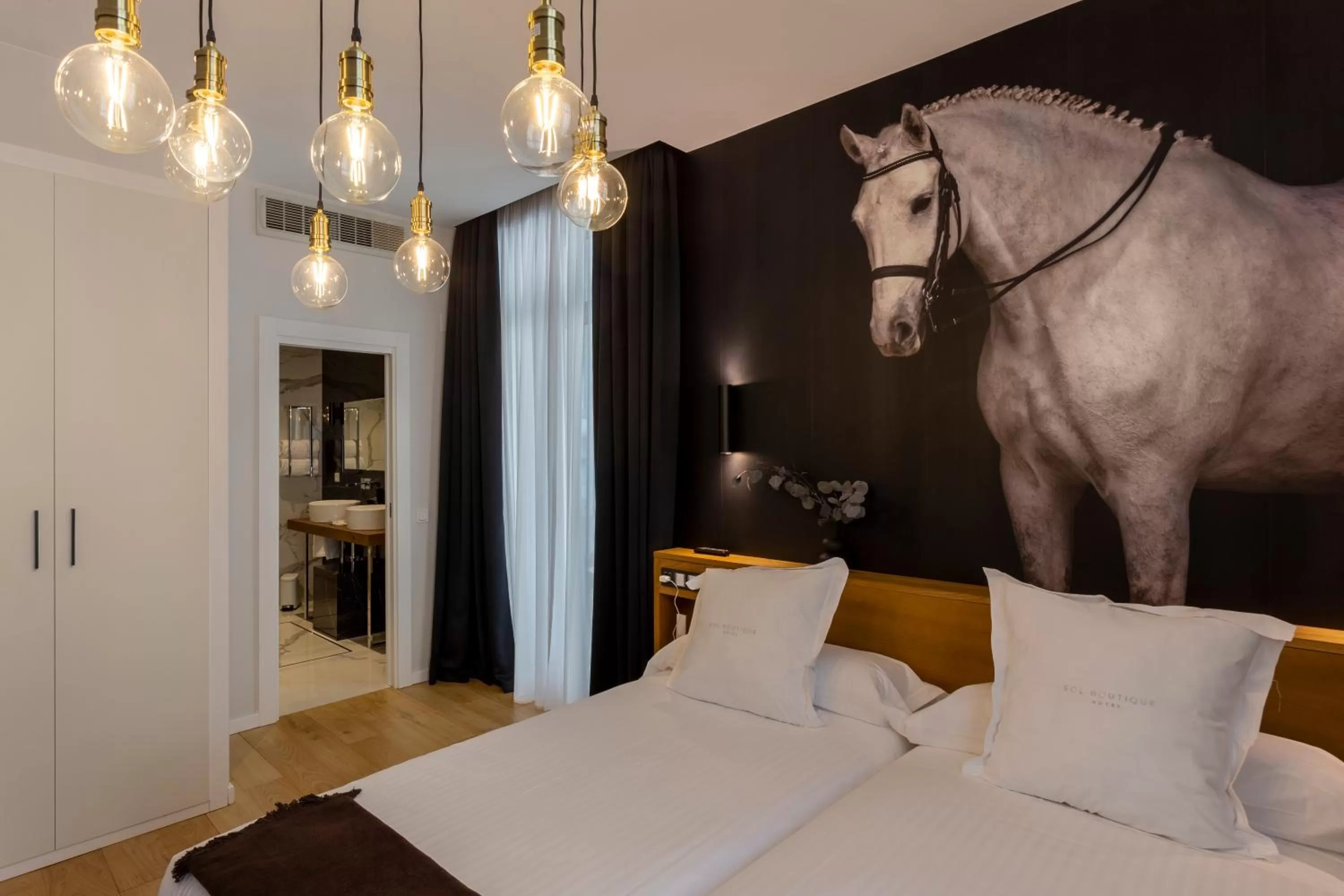 Bed in Hotel Sol Boutique