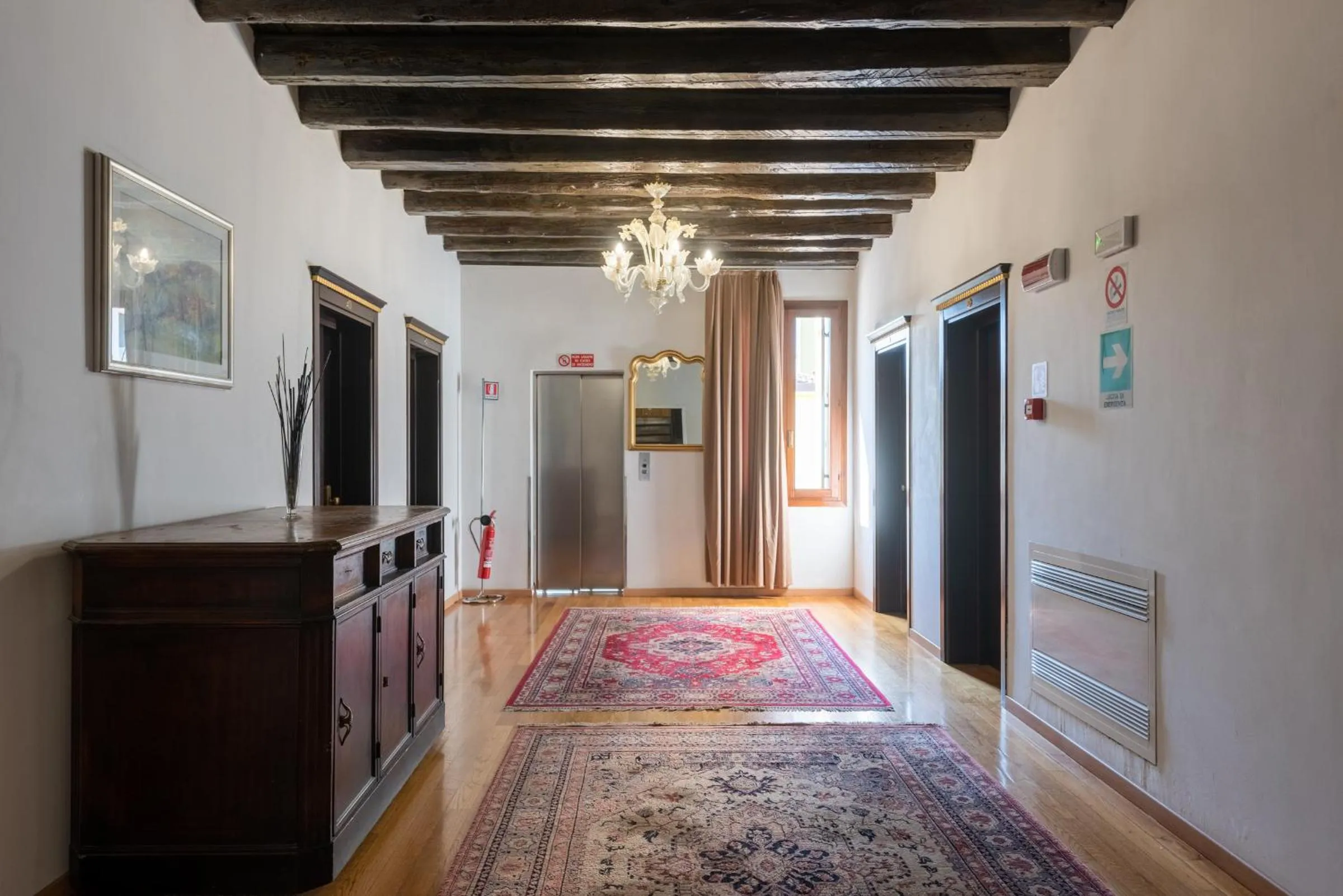 Decorative detail in Hotel Trieste