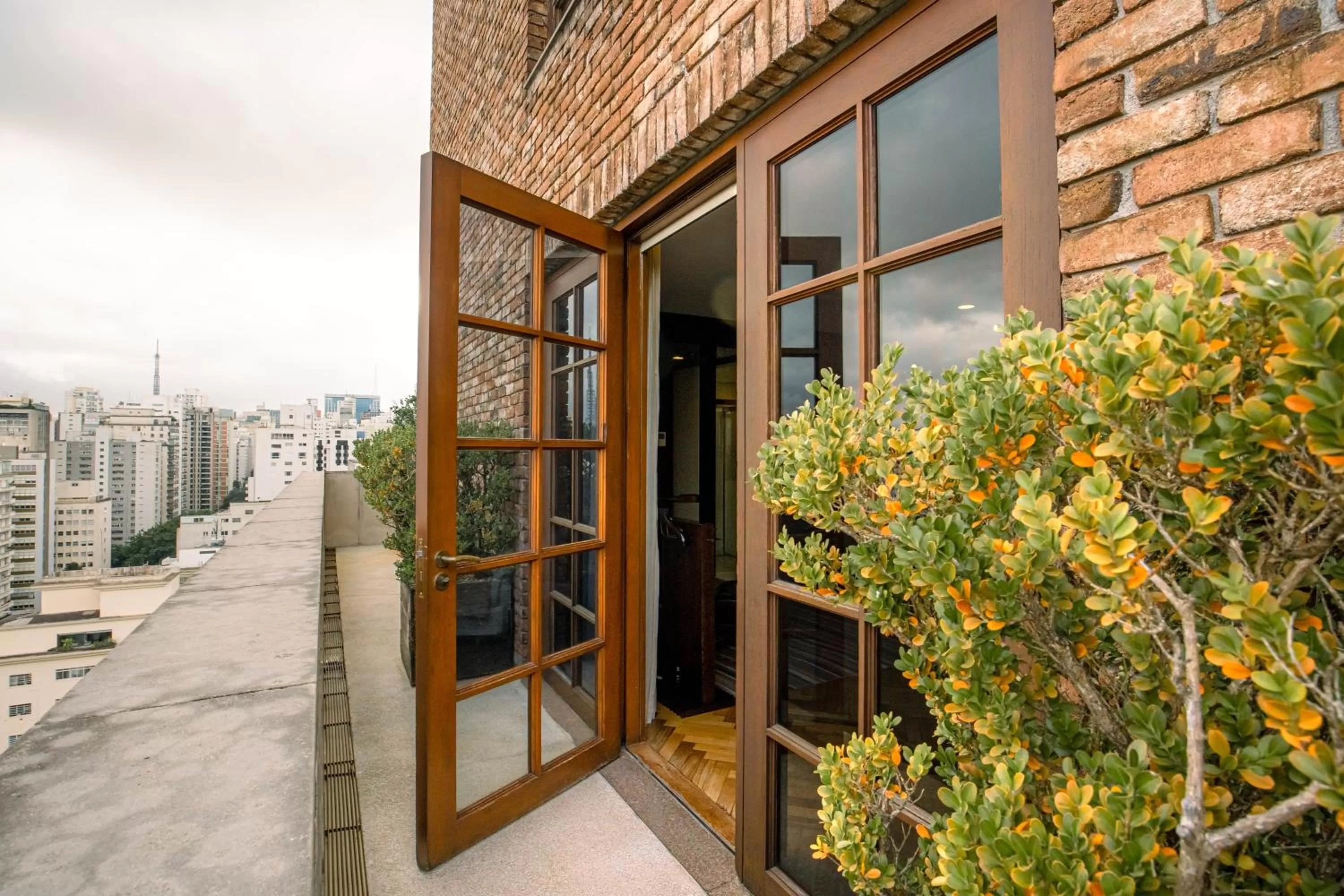 Balcony/Terrace in Hotel Fasano Sao Paulo