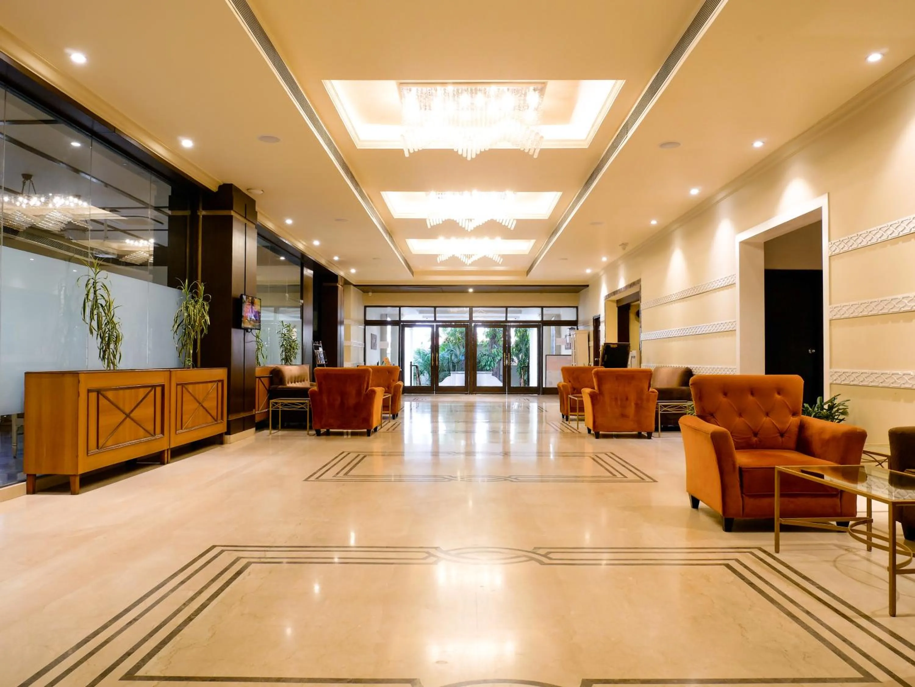 Lobby or reception in Diamond Hotel