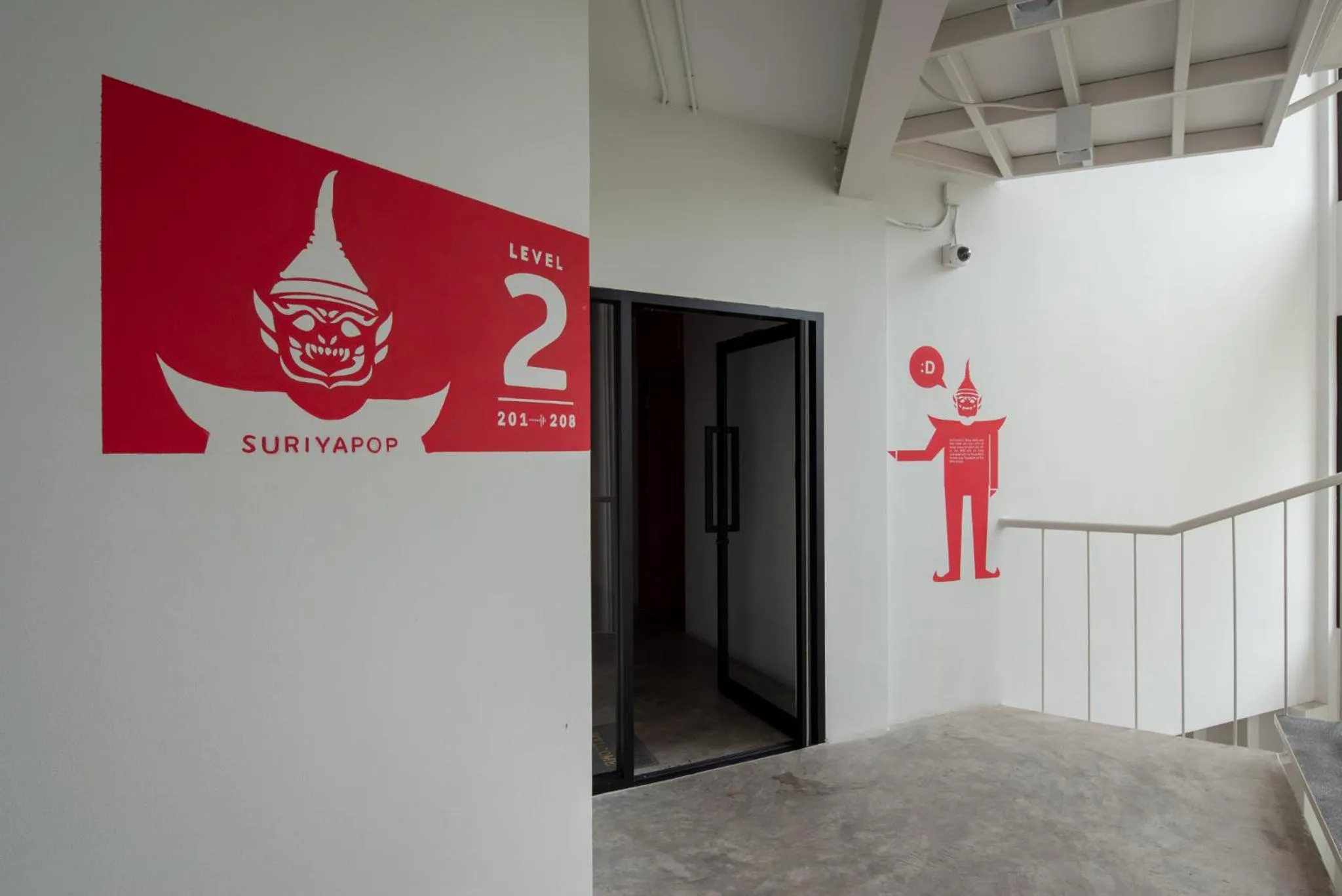 Facade/entrance in Yaks House Hostel