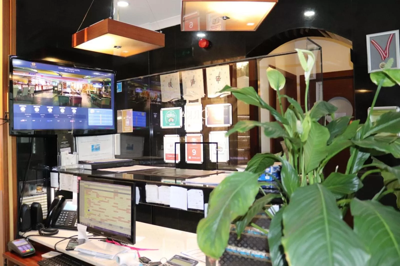 Lobby or reception in Orka Boutique Hotel