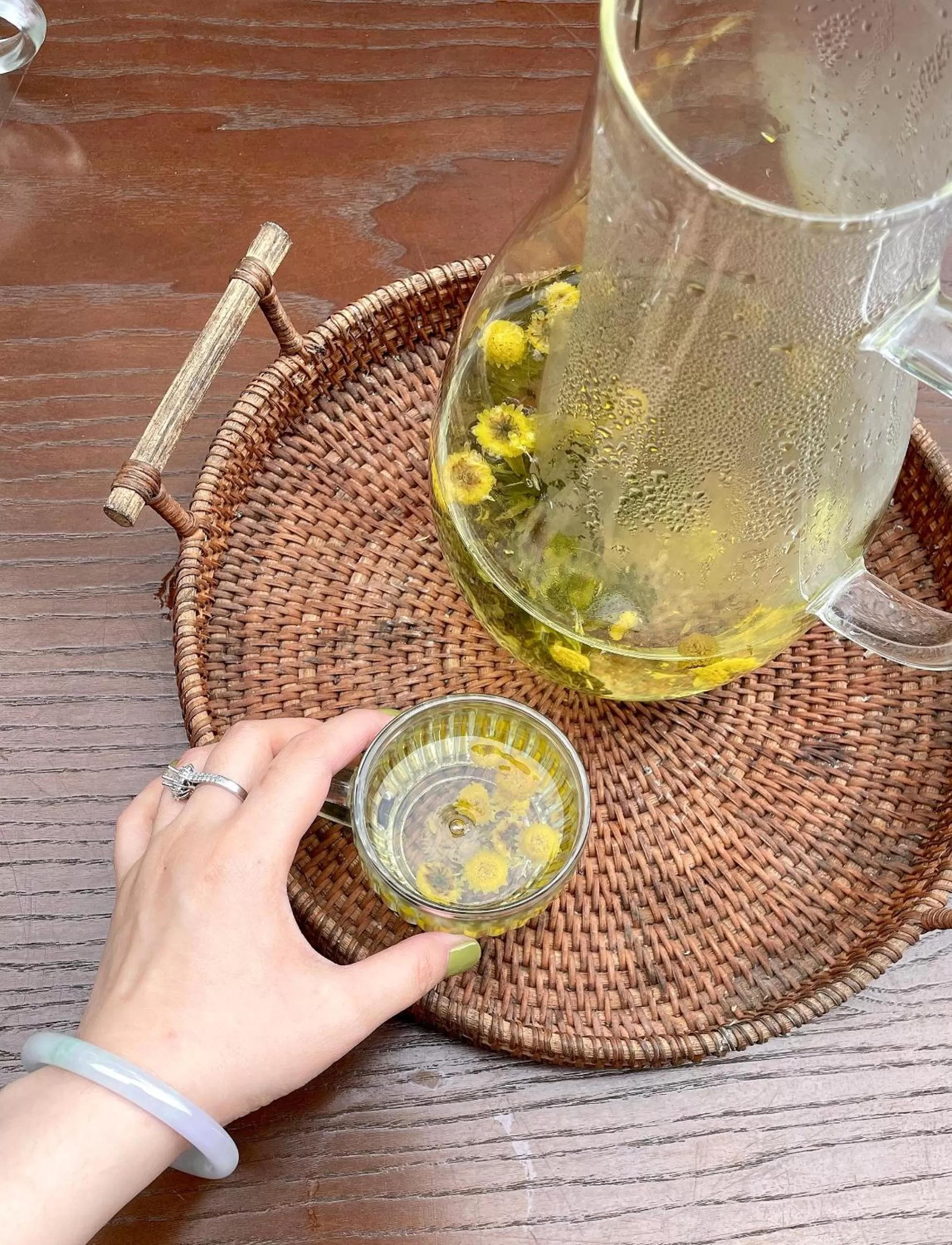 Drinks in Trang An Lamia Bungalow