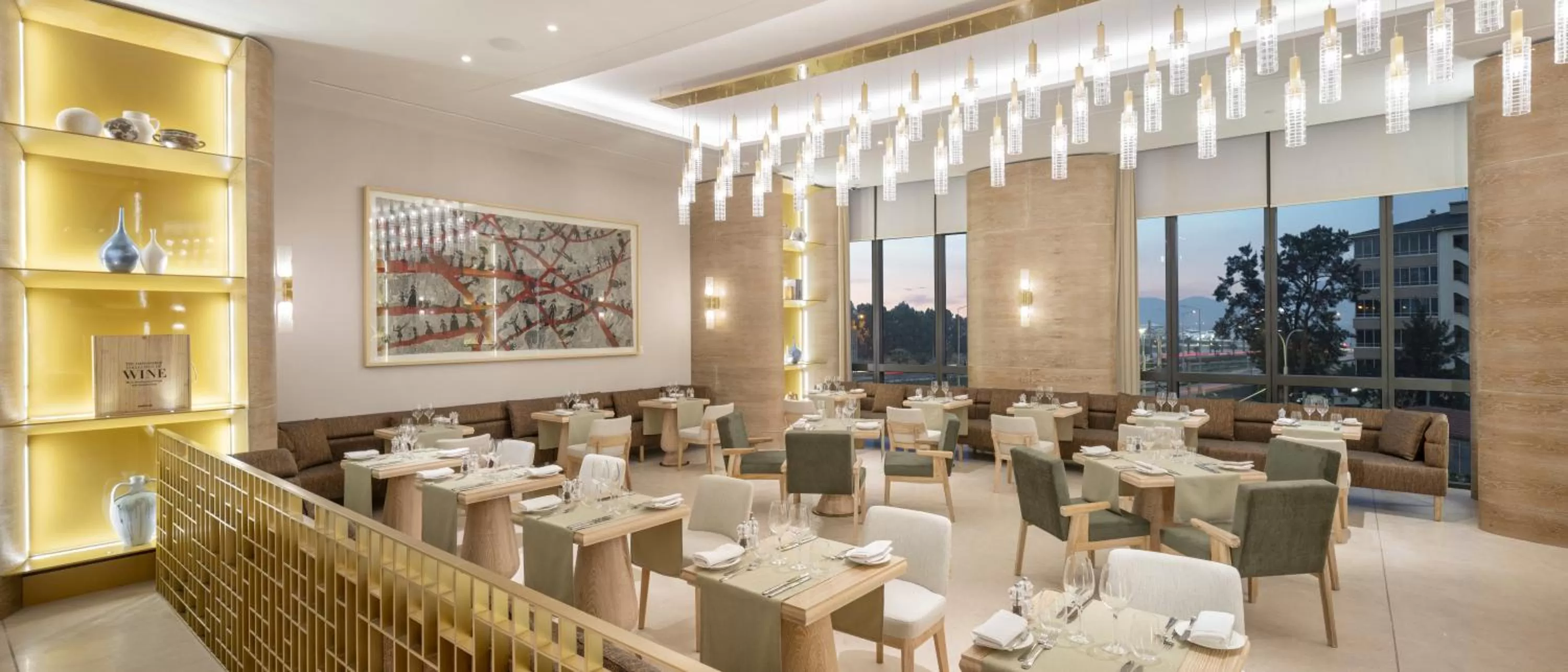 Restaurant/places to eat in Hyatt Regency Izmir IstinyePark