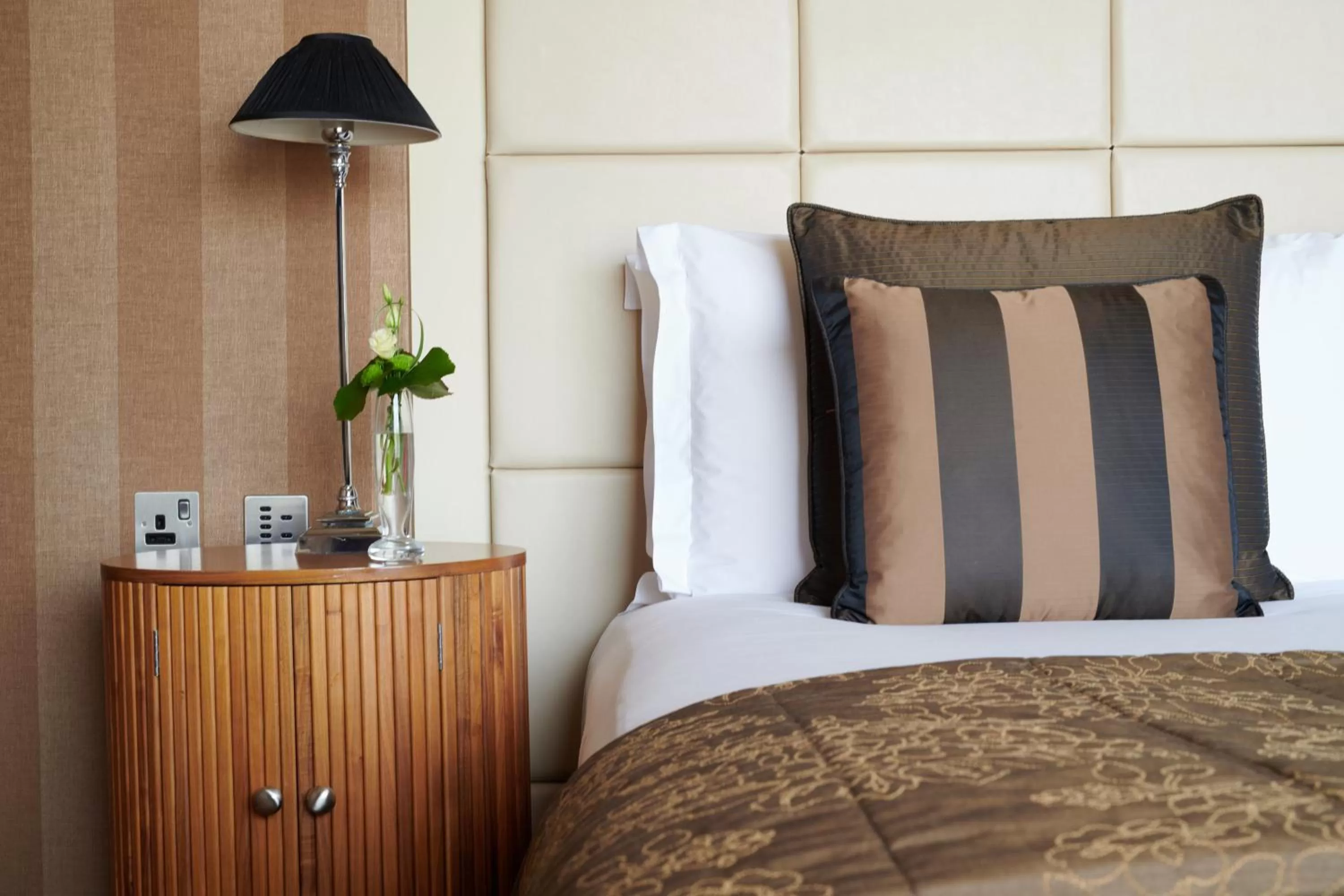 Bed in The Chelsea Harbour Hotel and Spa