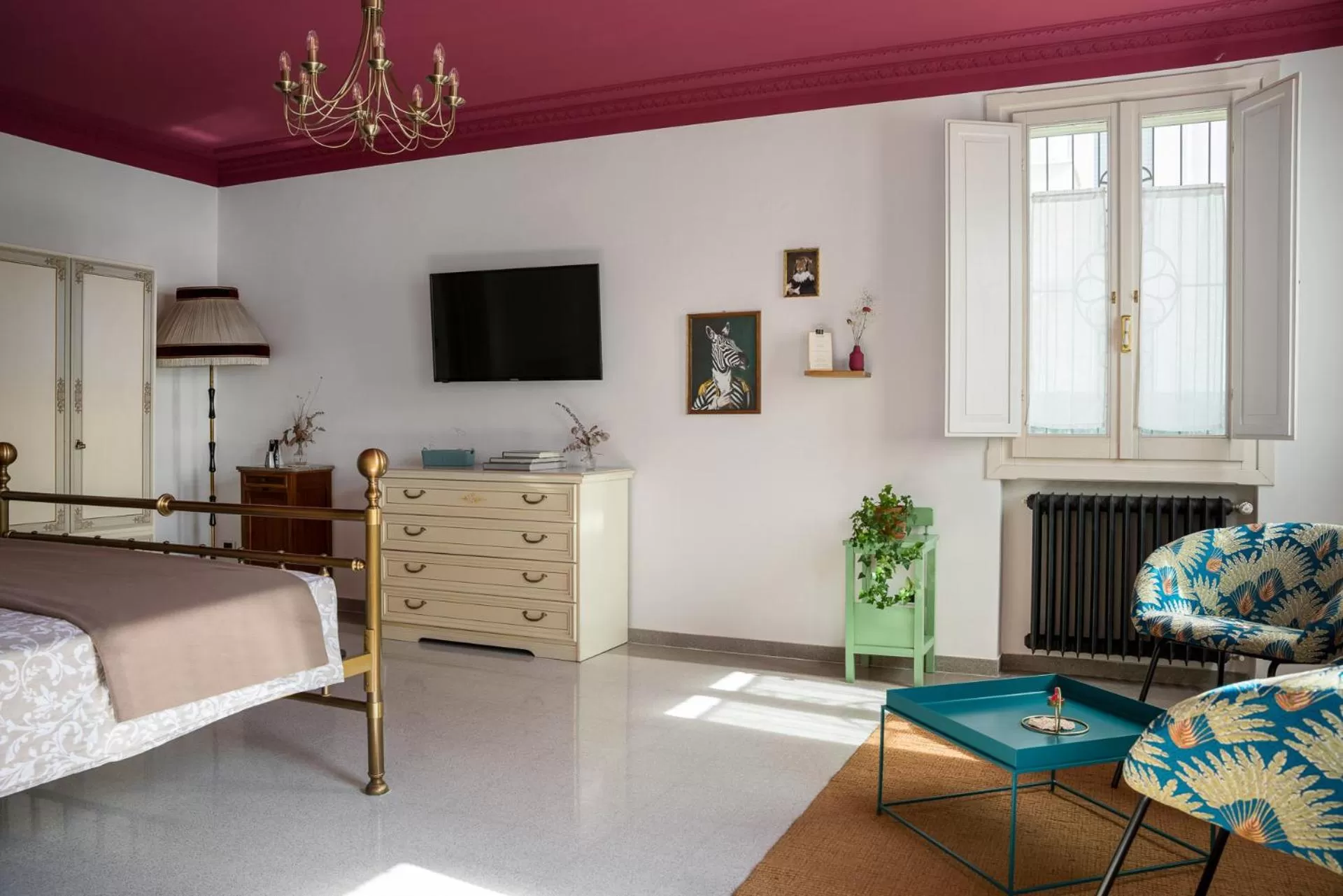 TV and multimedia in B&B Villa Ebe