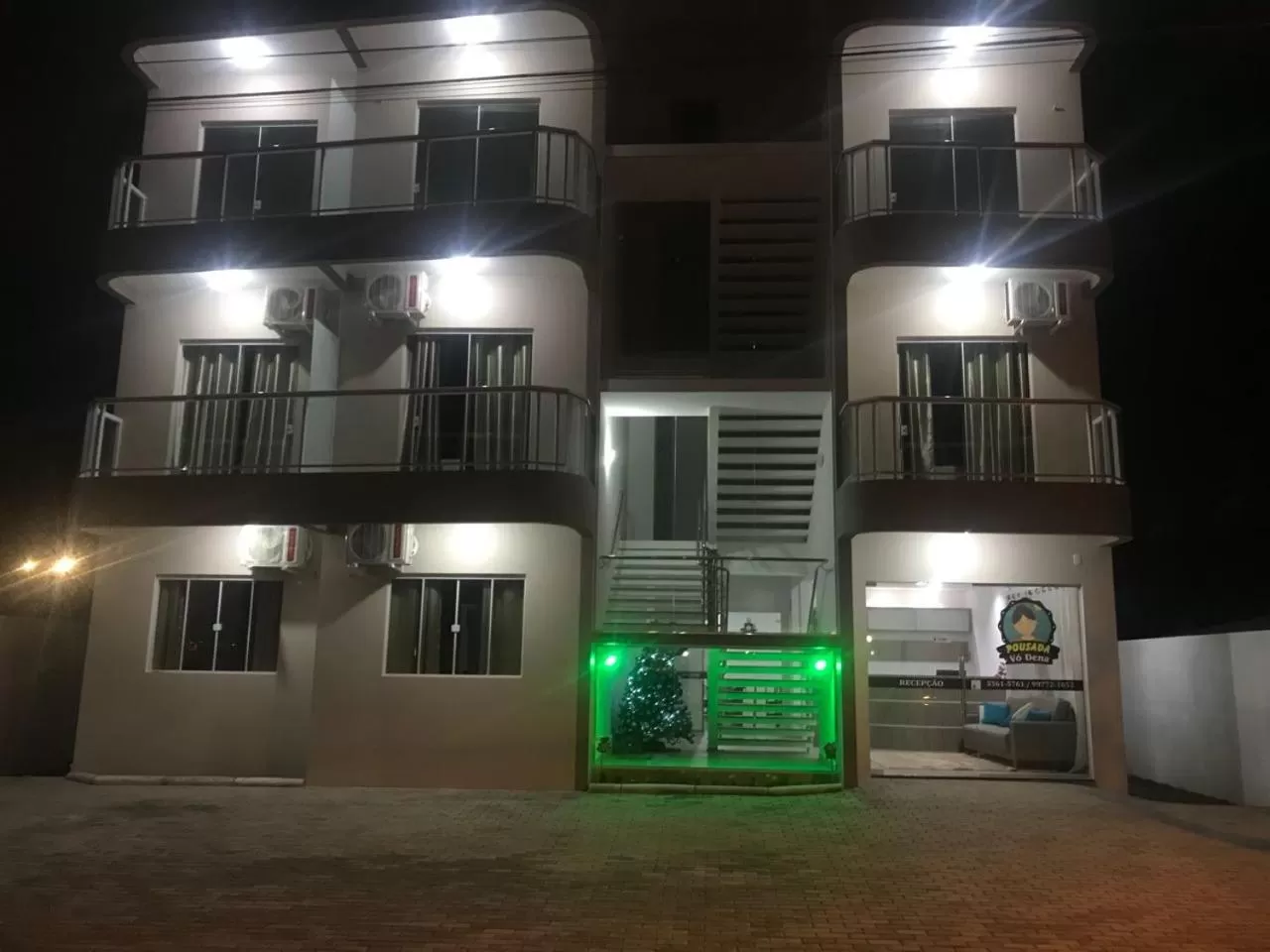 Property building in Pousada Vó Dena