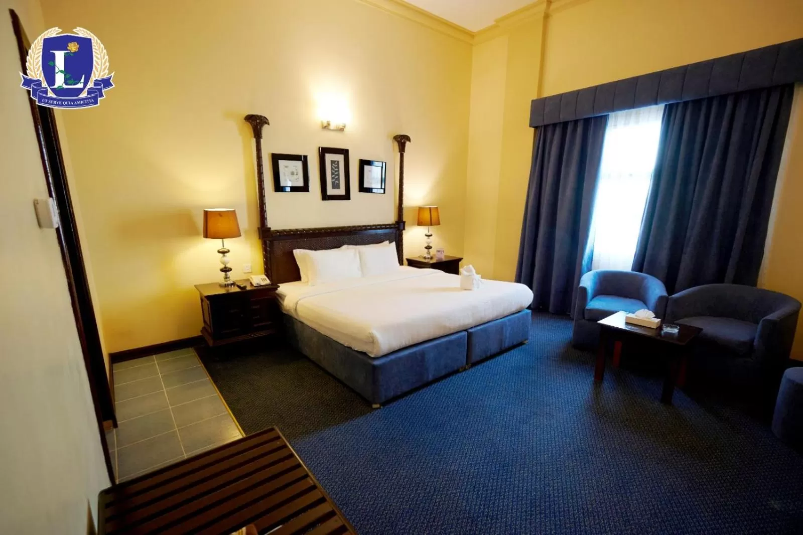 Bed in La Rosa Hotel, Juffair