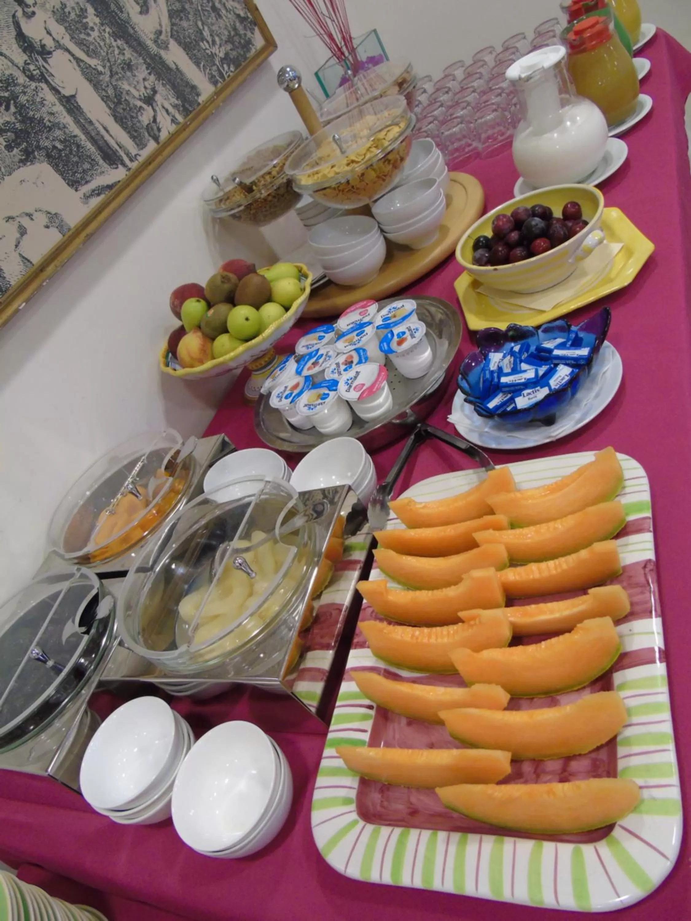 Food and drinks in Hotel Savoia Sorrento