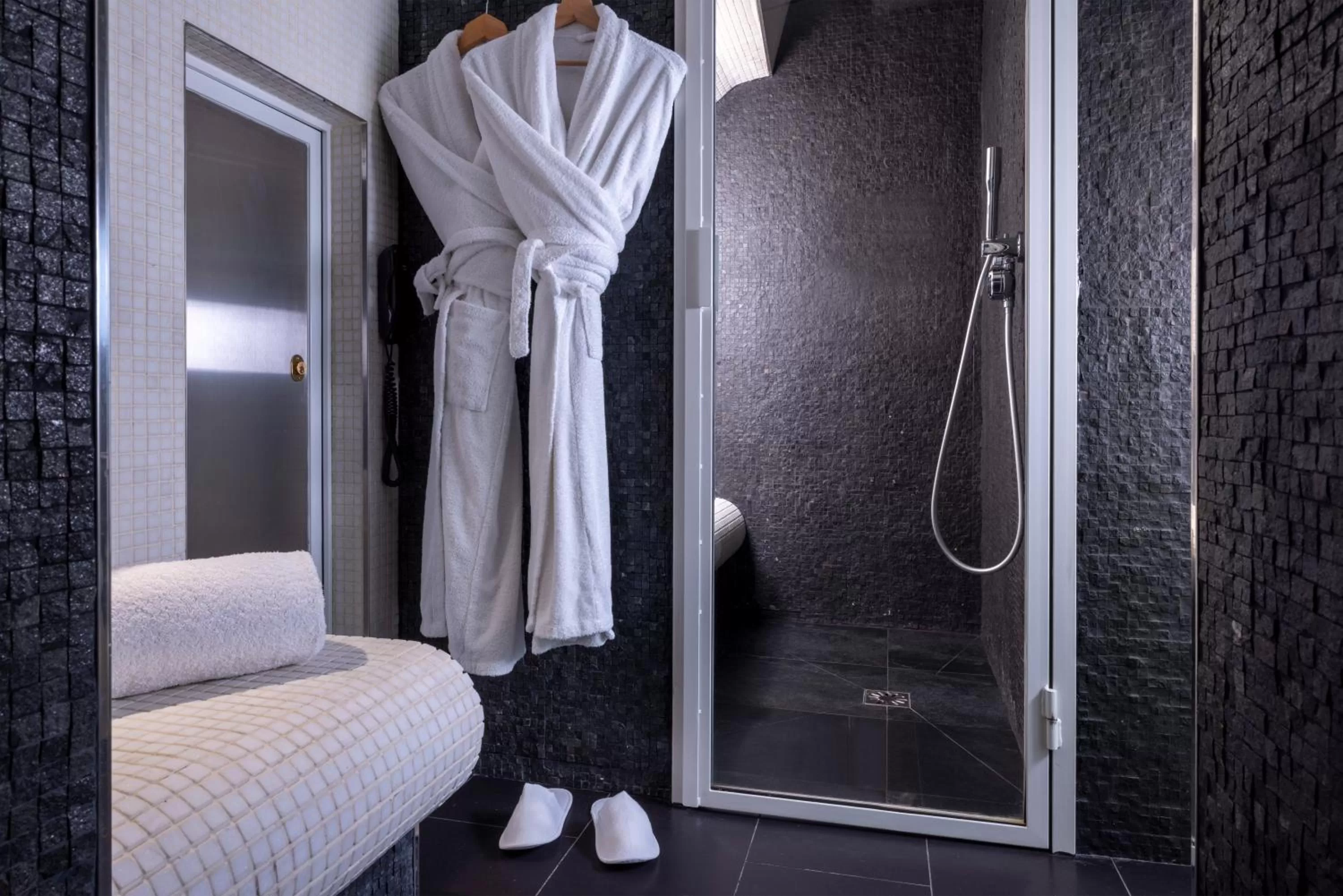 Spa and wellness centre/facilities, Bed in Hôtel Théorème