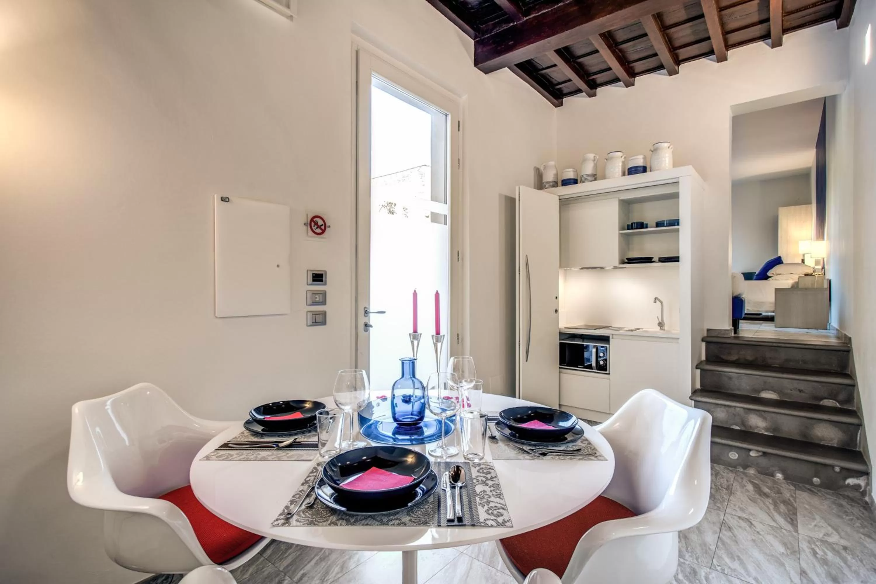 Kitchen or kitchenette in Hotel Boston