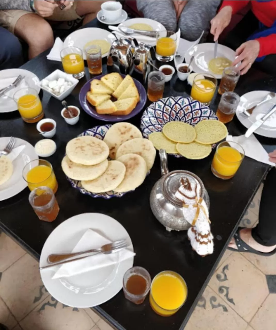 Breakfast in Riad Salma de Groot
