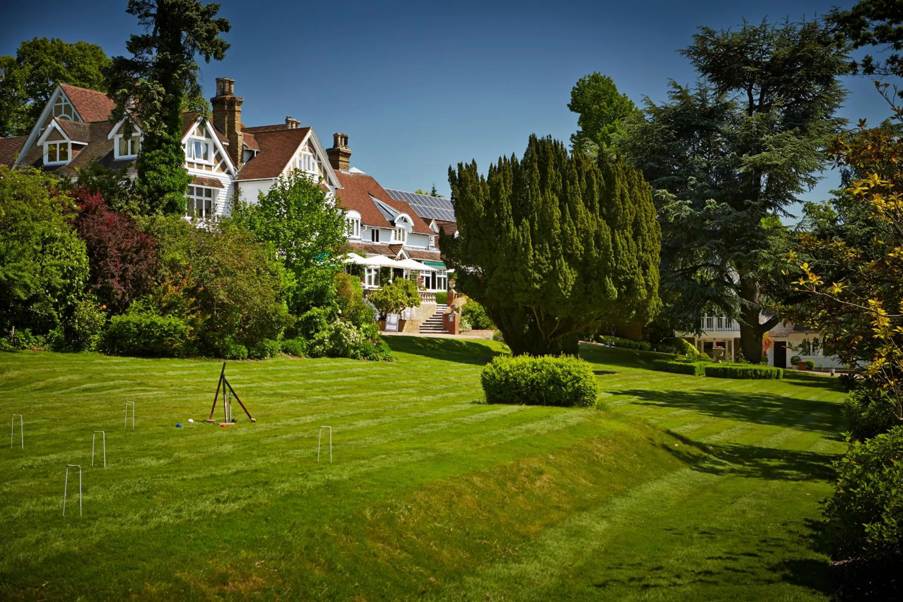 Property building in Rowhill Grange Hotel & Utopia Spa