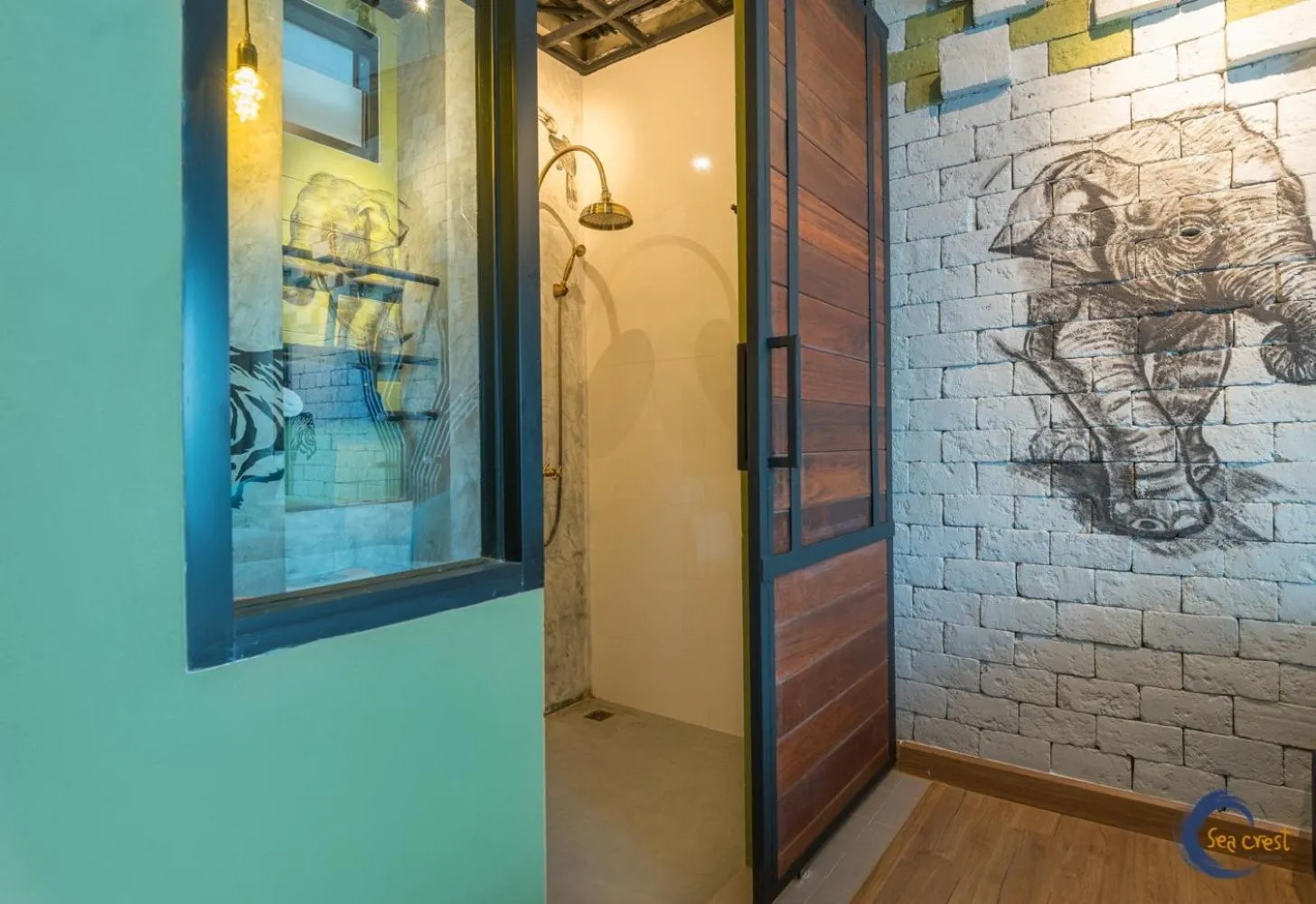 Shower in Sea Crest by Jomtien