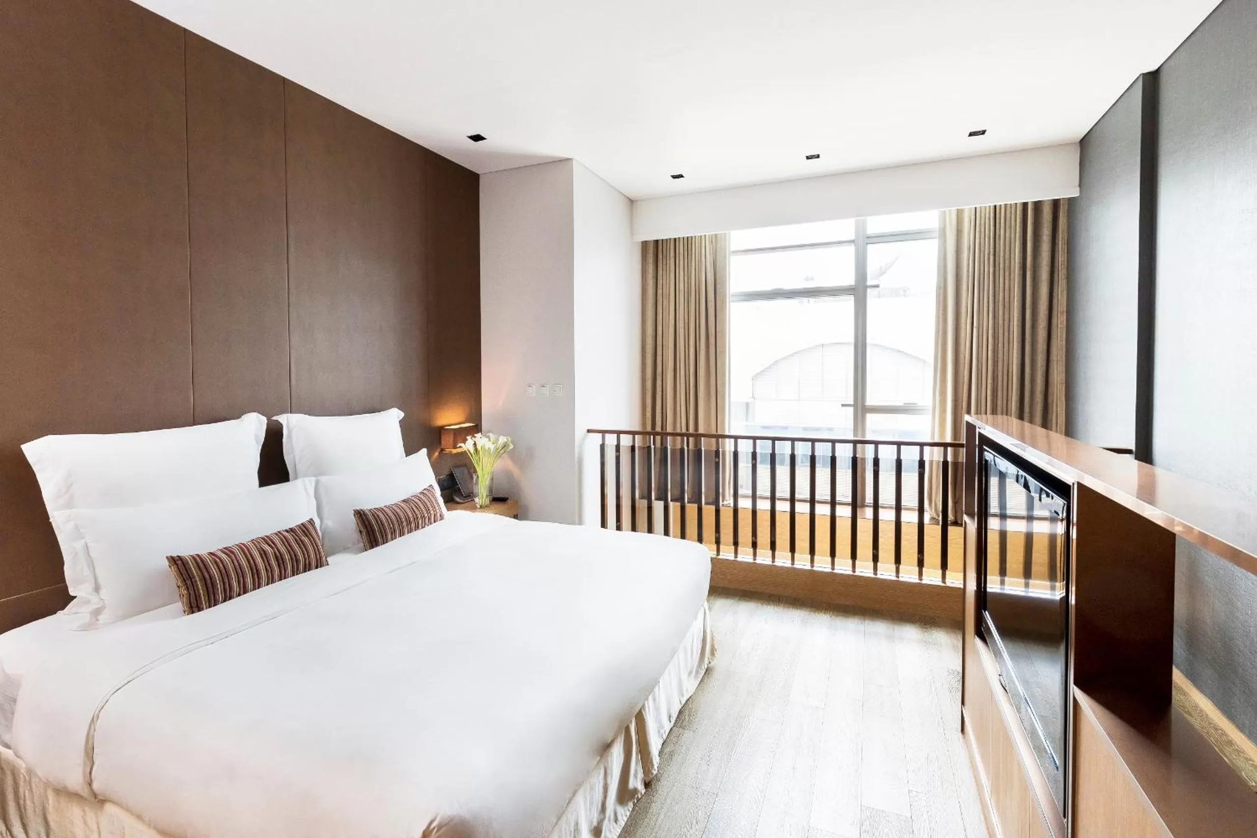 Bed in Nina Hotel Kowloon East