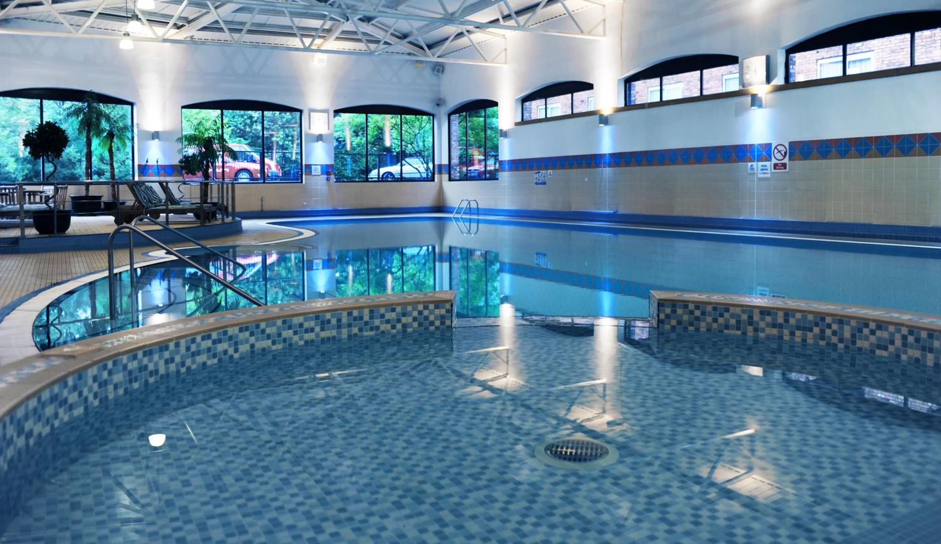 Swimming pool in Village Hotel Manchester Hyde