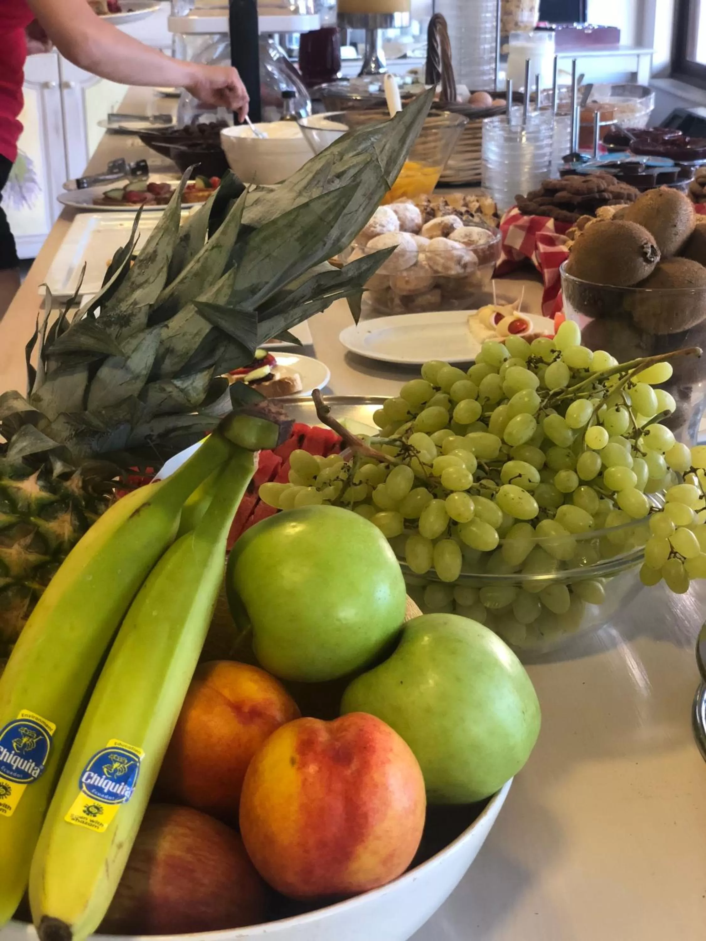 Buffet breakfast in Fedriades Delphi Hotel