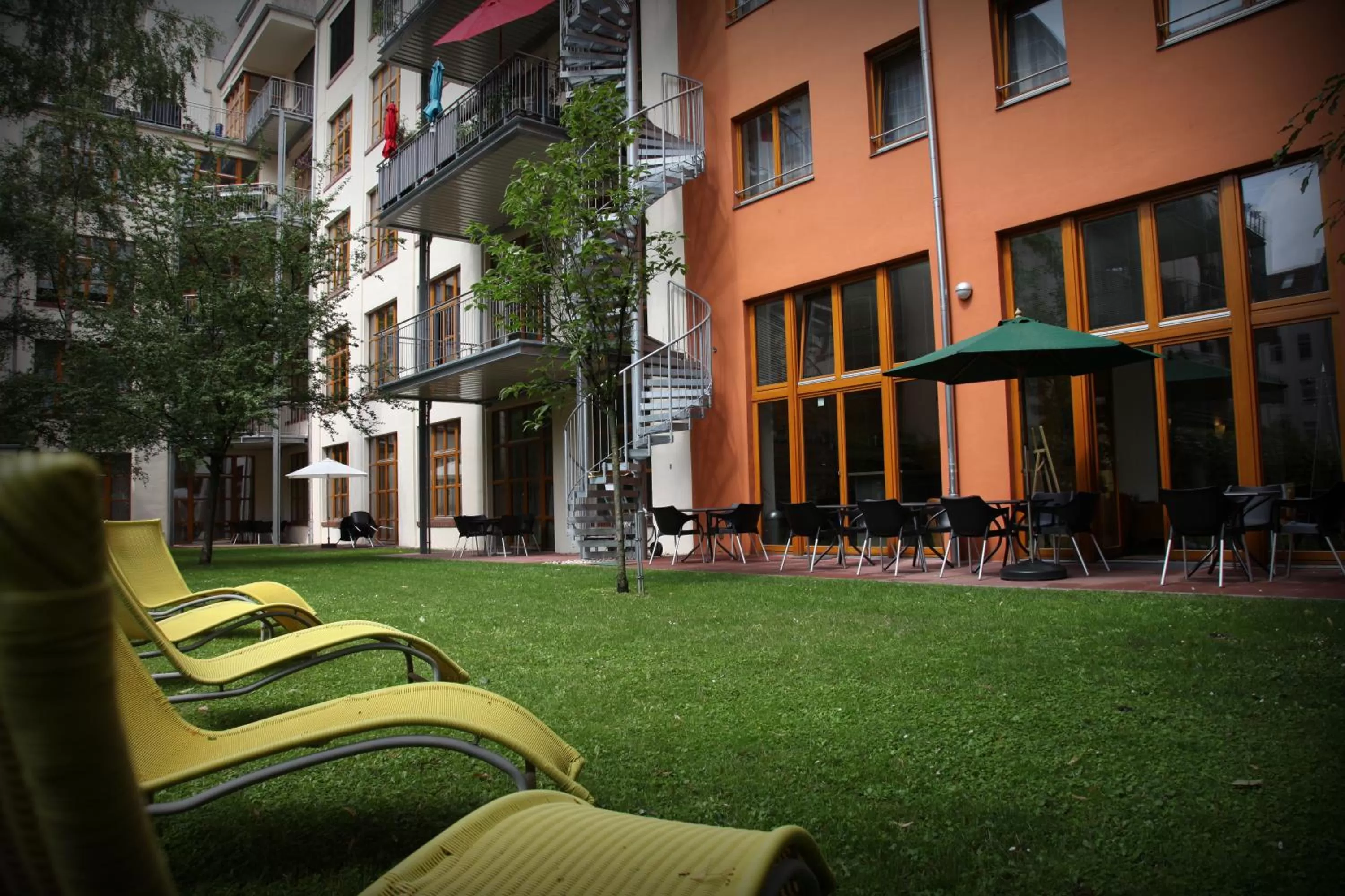 Garden view in Hotel 26