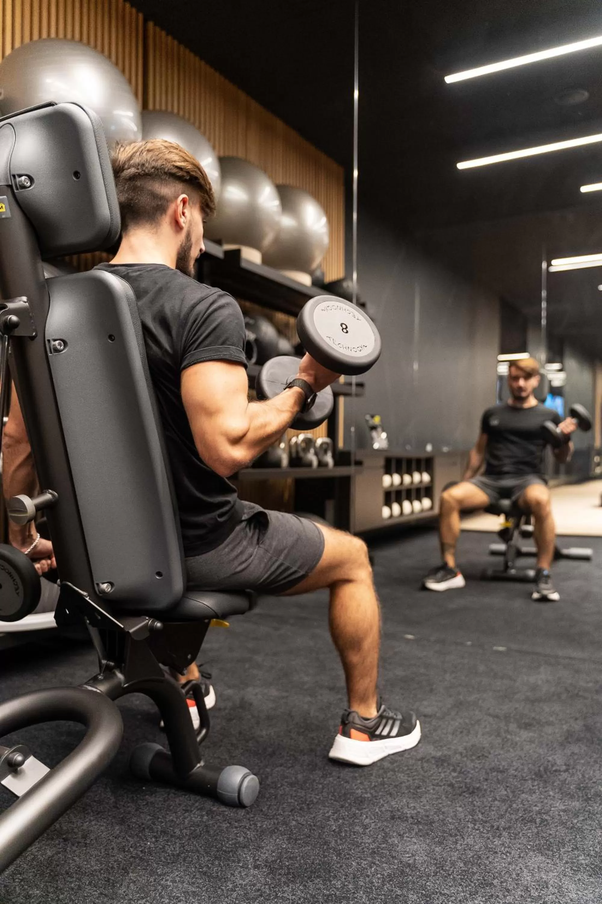 Fitness centre/facilities in Hotel Ariston