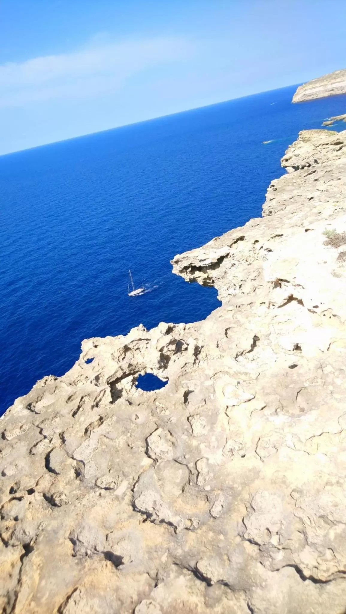 Bird's eye view in Ta’ Giljan B&B Gozo