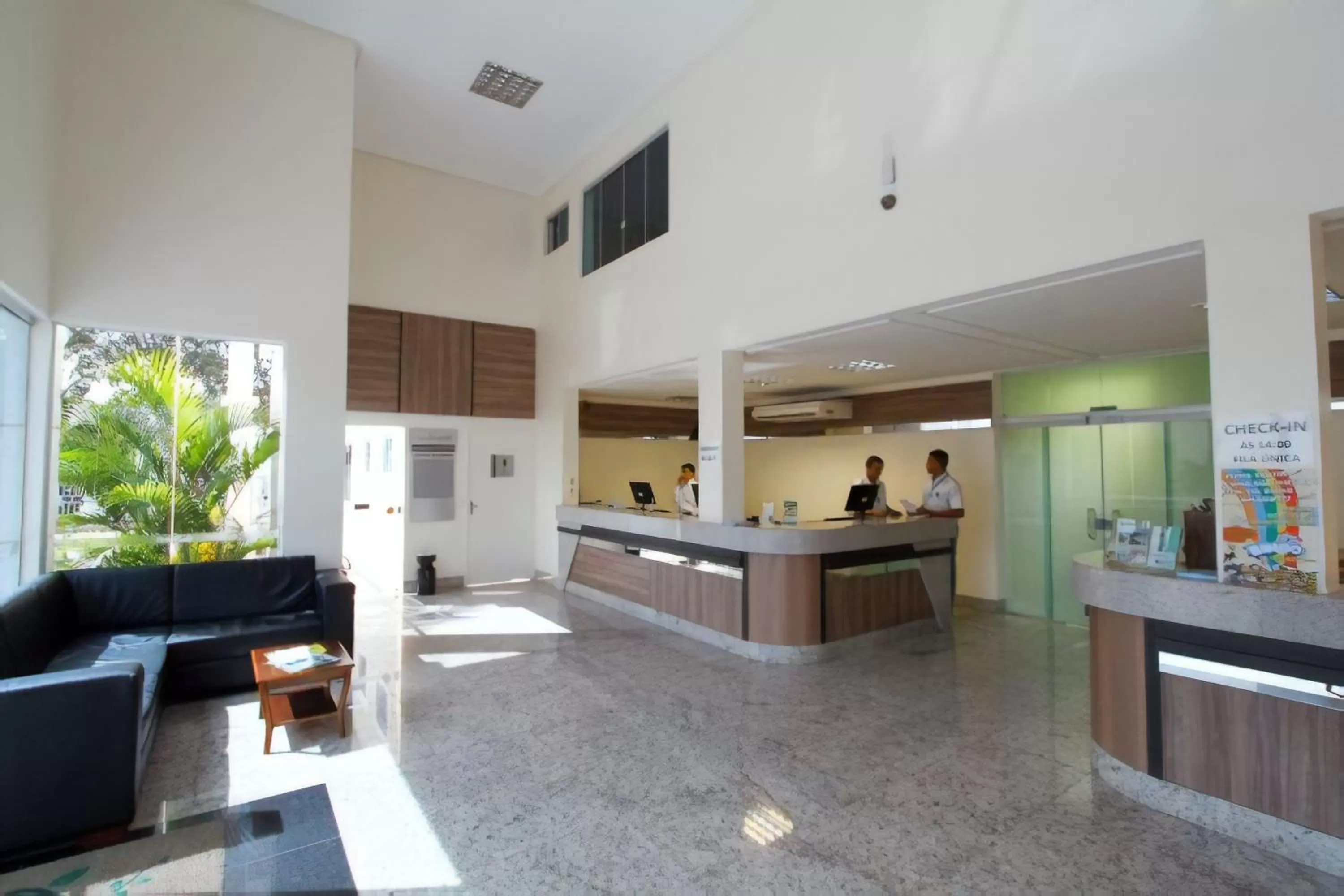 Lobby or reception in Lacqua diRoma Caldas Novas