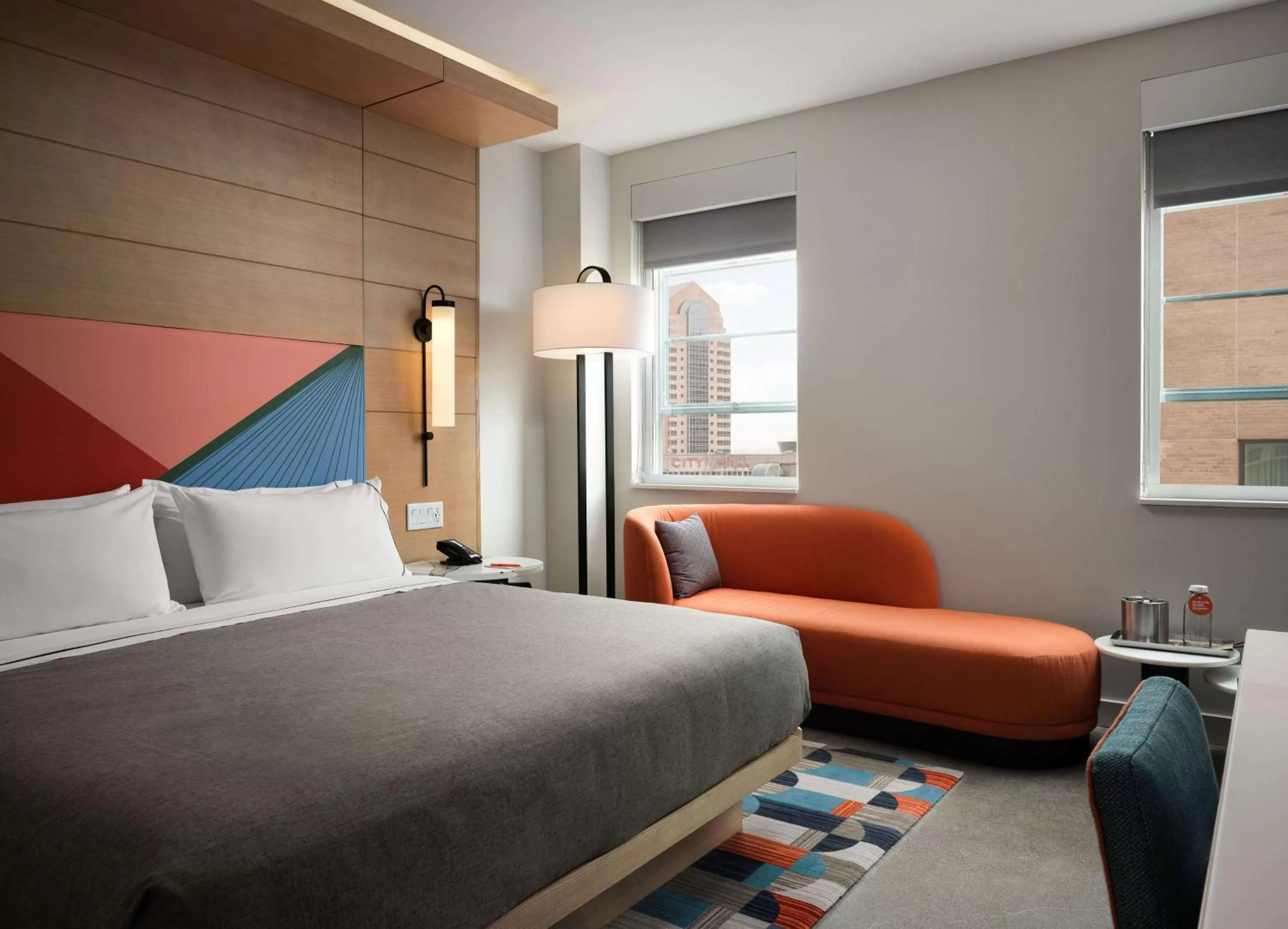 Living room, Bed in Canopy by Hilton New Orleans Downtown