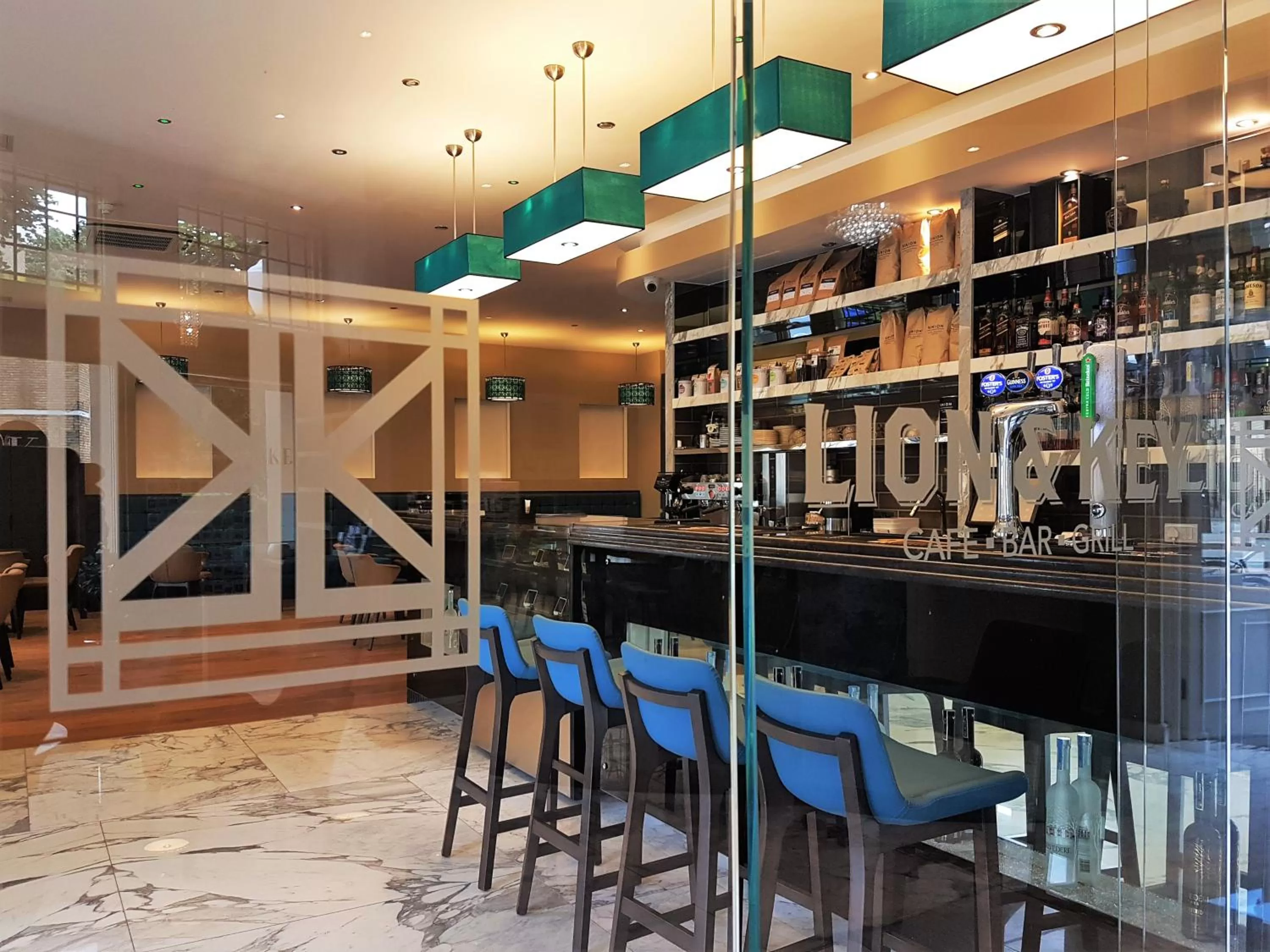 Property logo or sign in The Lion & Key Hotel