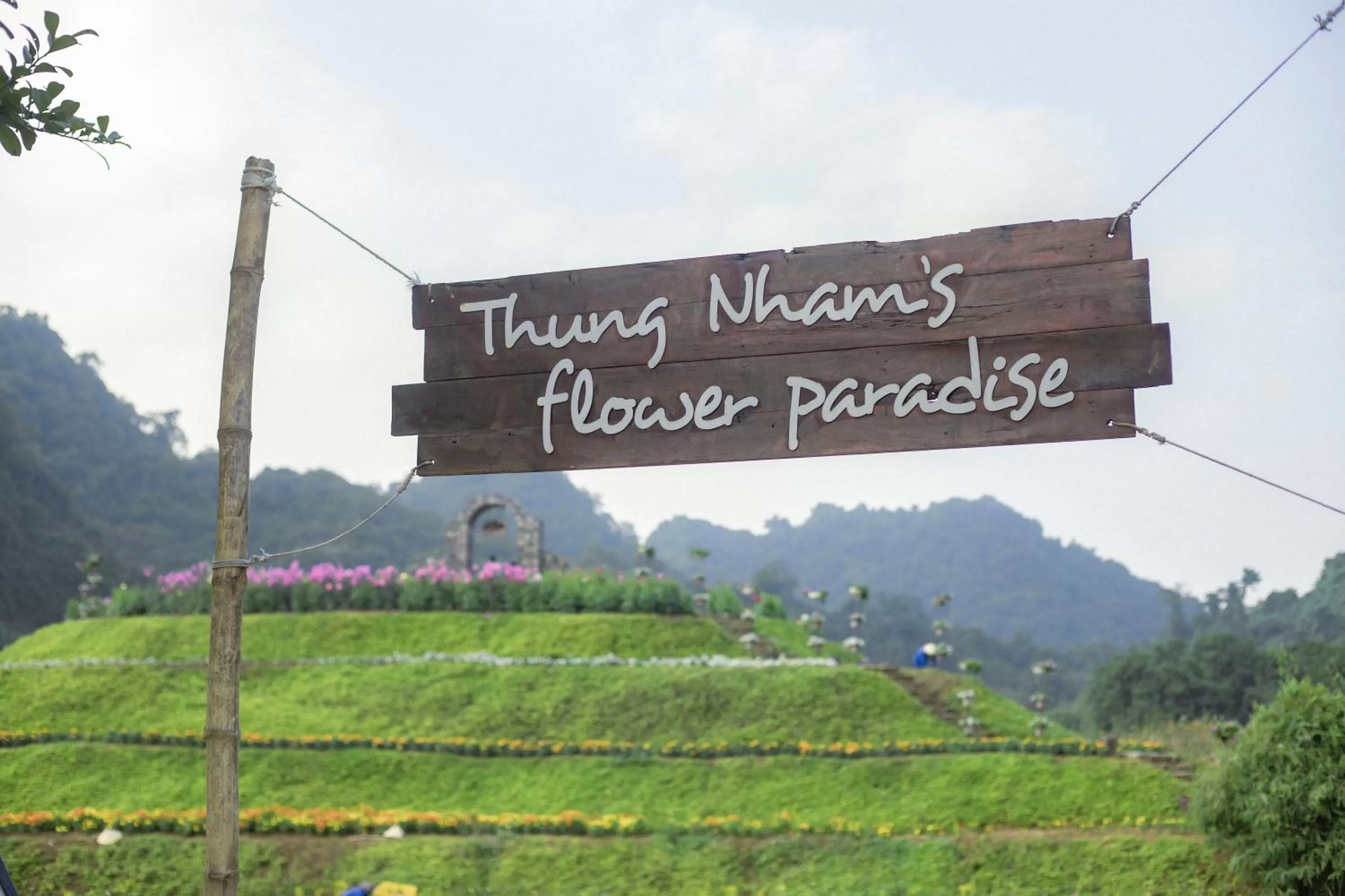 Natural landscape in Thung Nham Resort