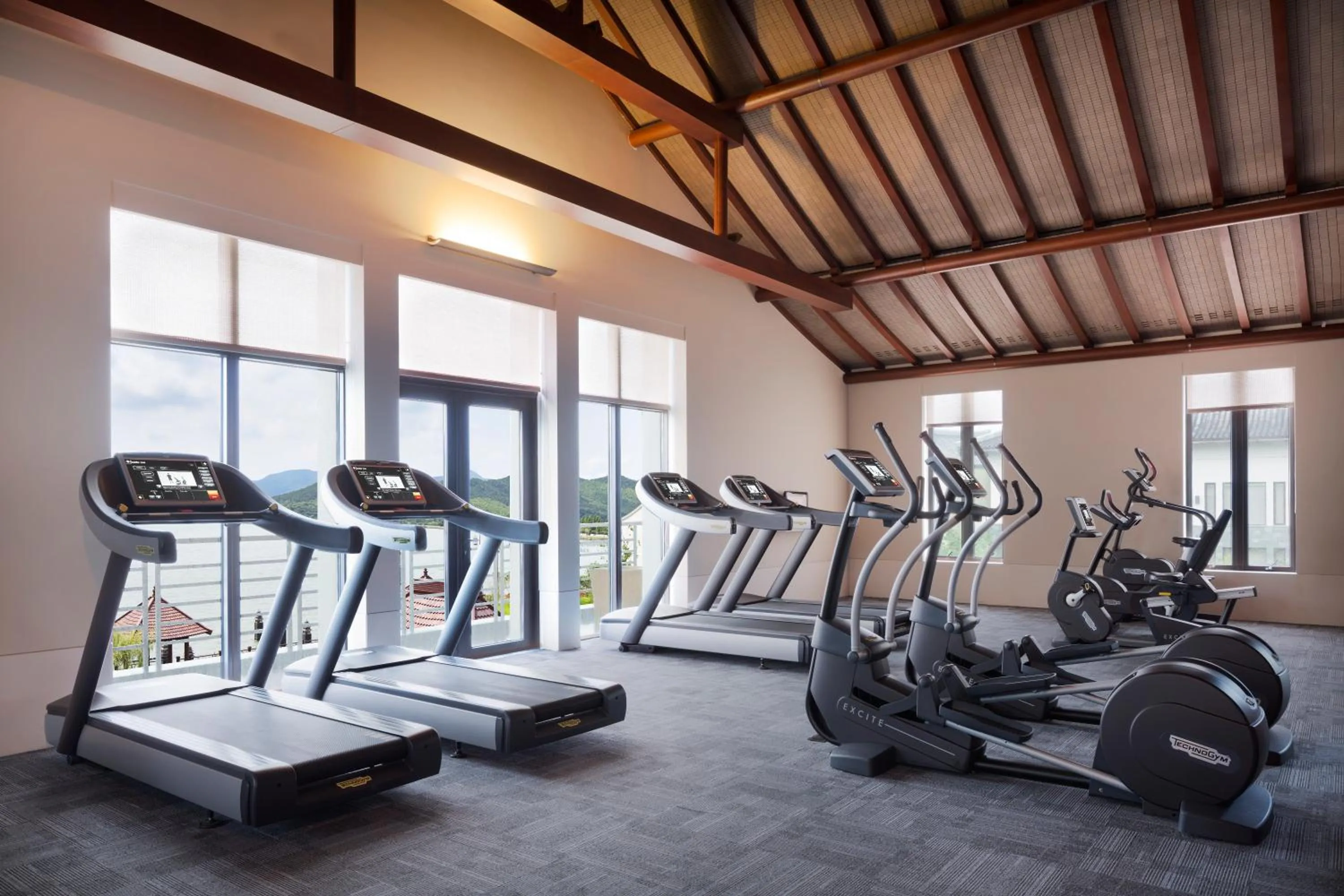 Fitness centre/facilities in Park Hyatt Ningbo Resort & Spa
