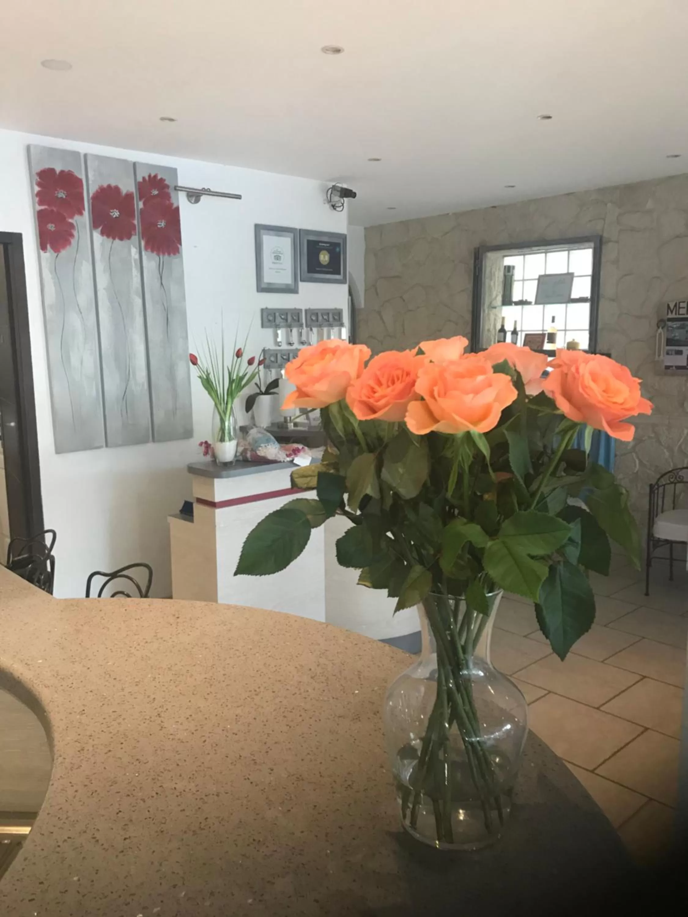 Lobby or reception in Hôtel Le Méditerranée