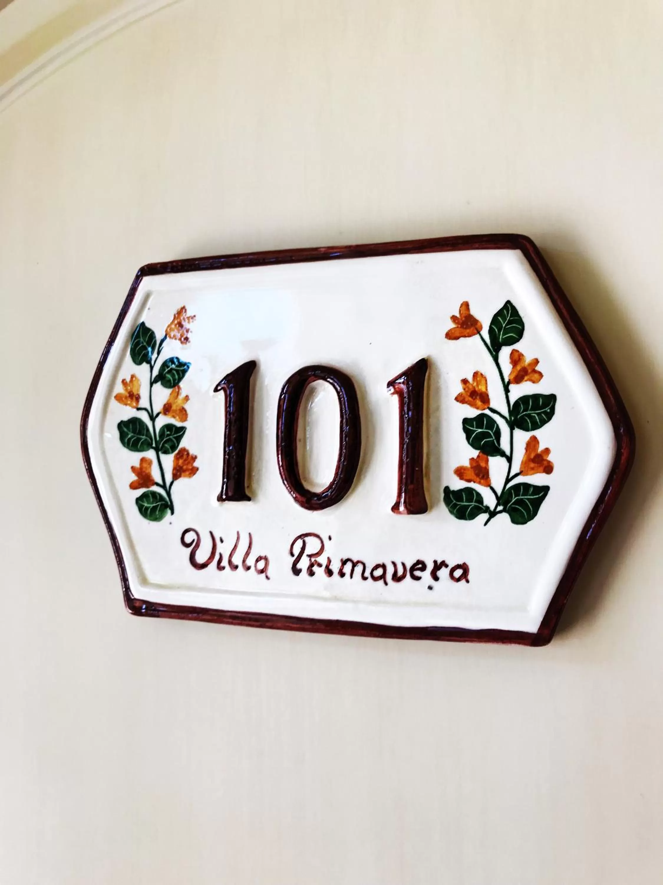 Decorative detail in B&B Villa Primavera