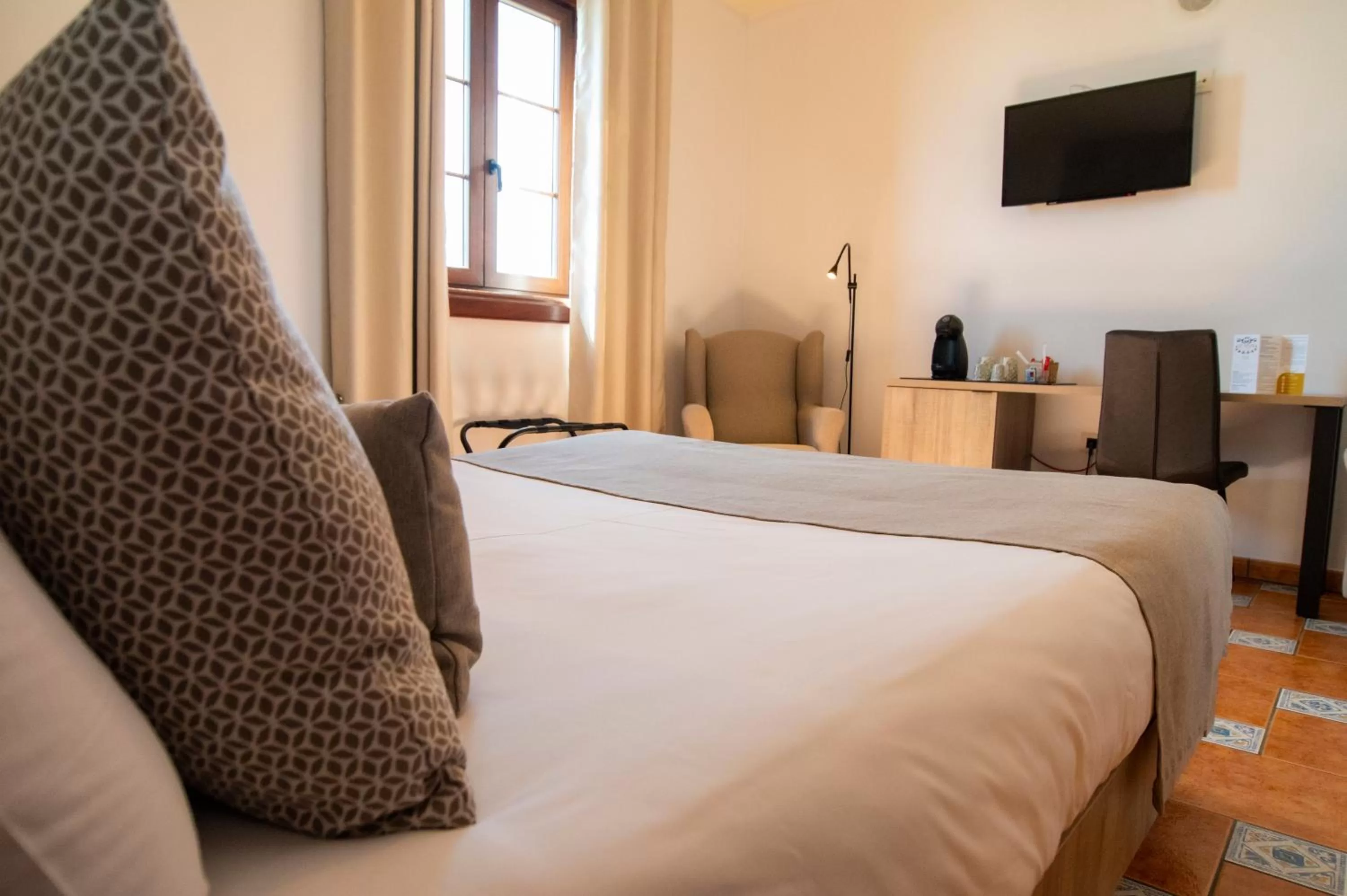 Bed in Hotel El Tejar & Spa