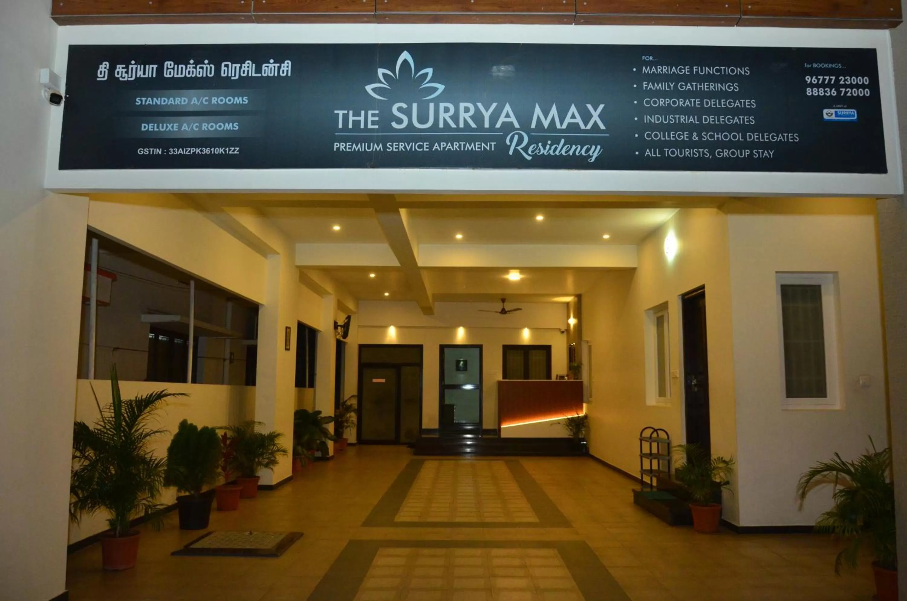 Property building in THE SURRYA MAX RESIDENCY