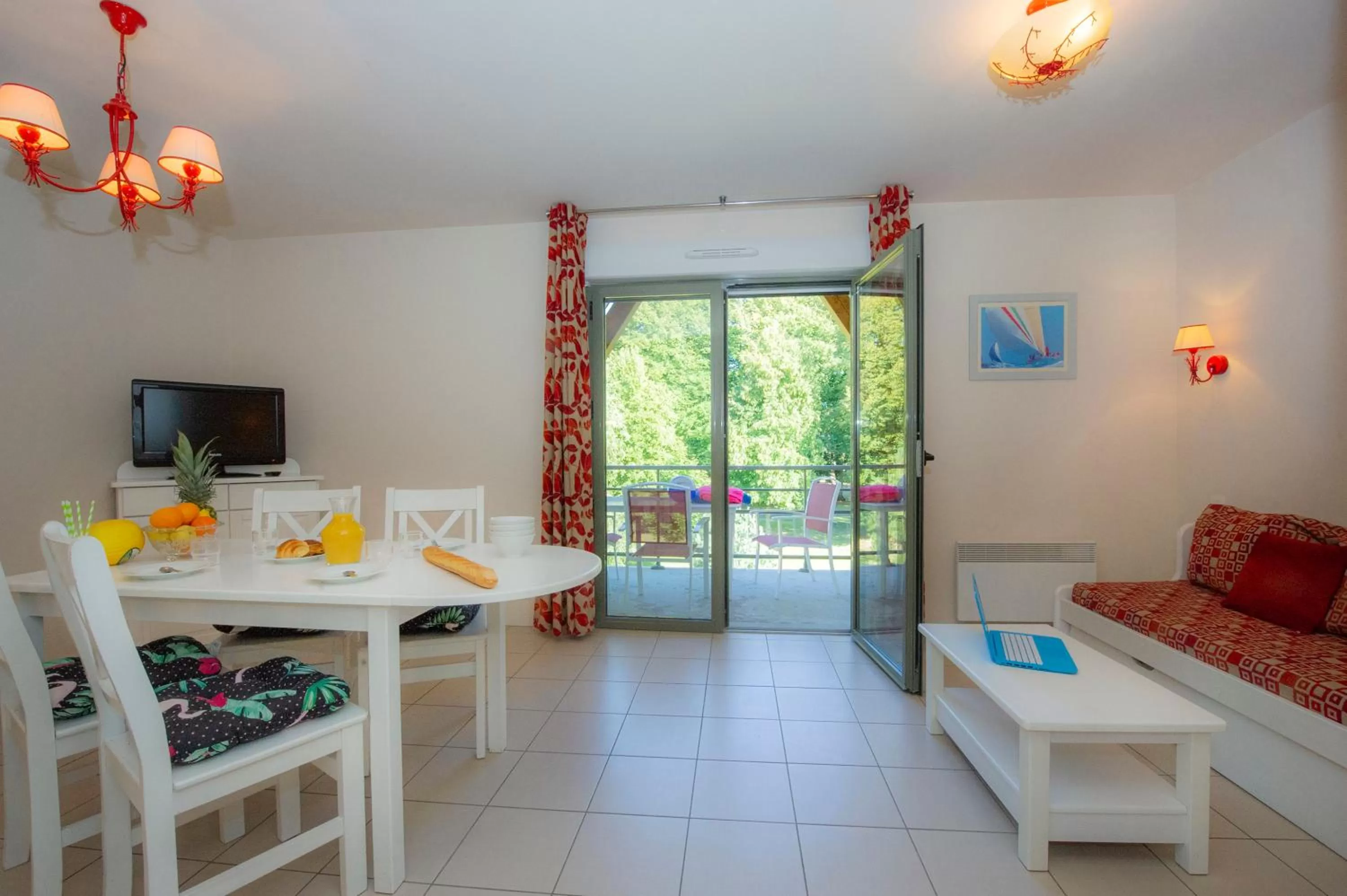 Seating area in Goélia Résidence Du Parc