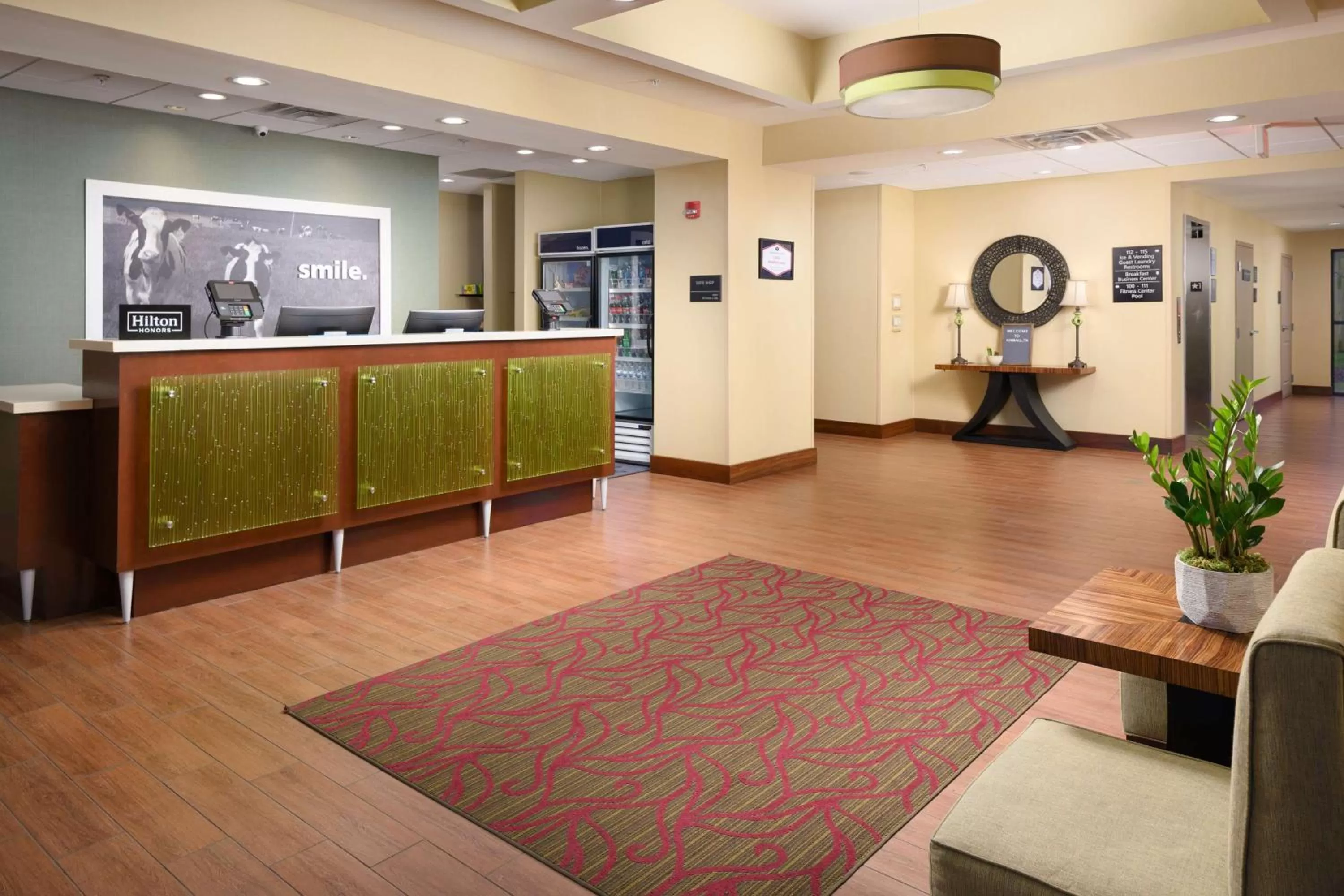Lobby or reception in Hampton Inn Kimball