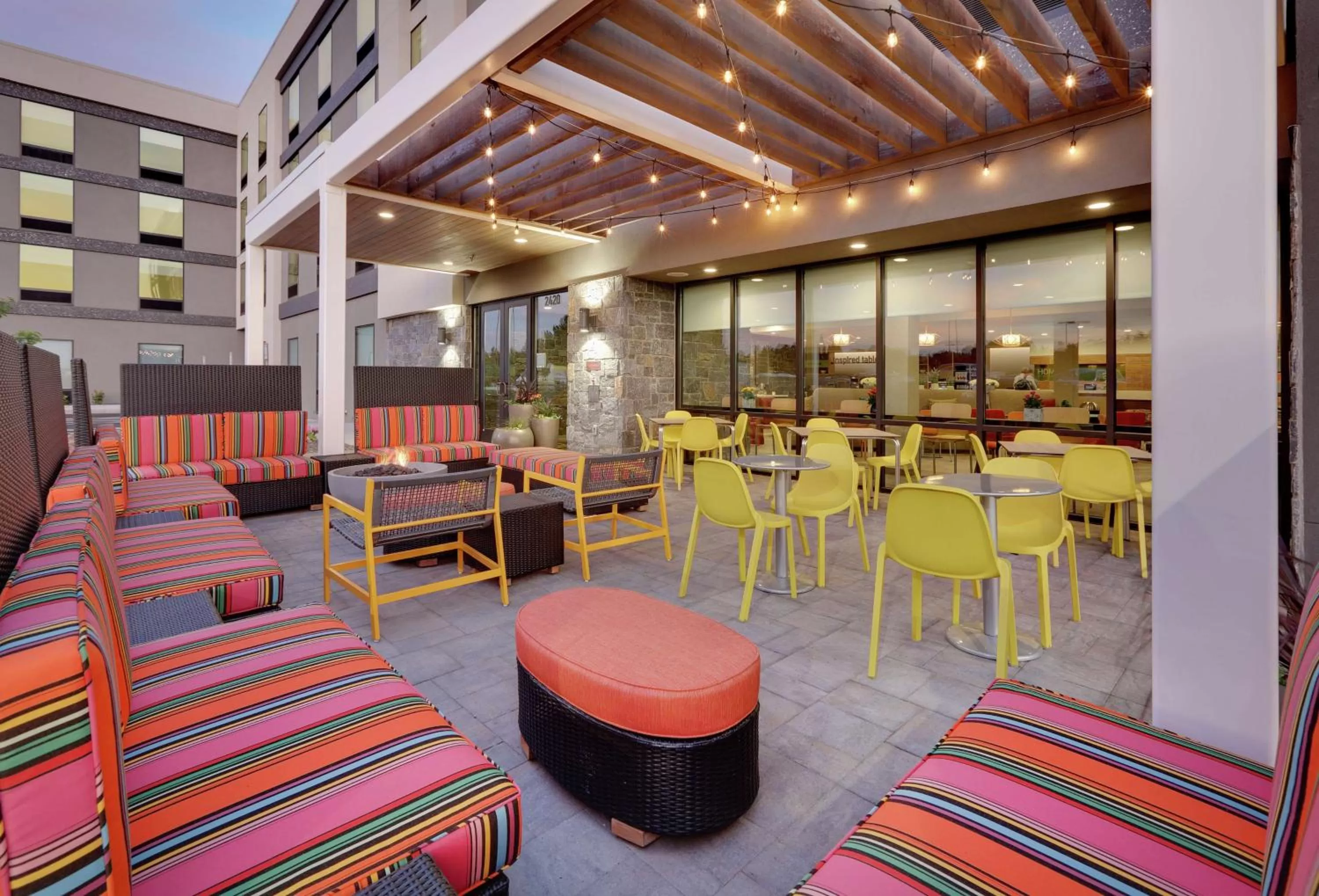 Patio in Home2 Suites By Hilton Yakima Airport