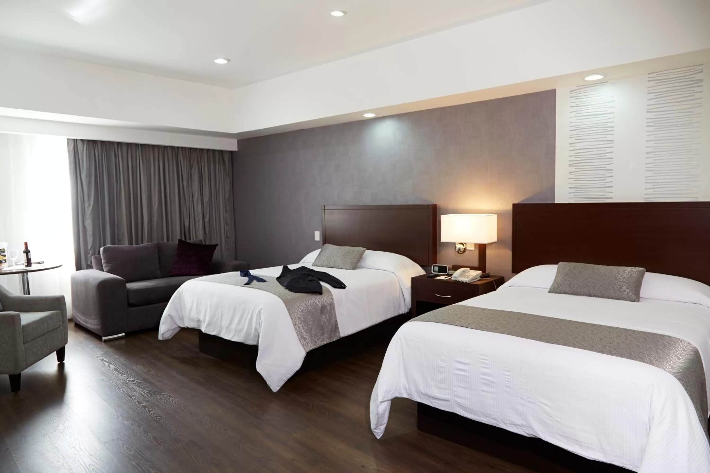 Bedroom, Bed in Ejecutivo Express Guadalajara Providencia - Av México