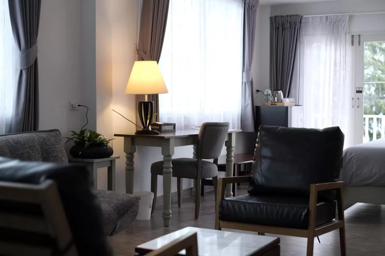 Seating Area in BC Summer Beach