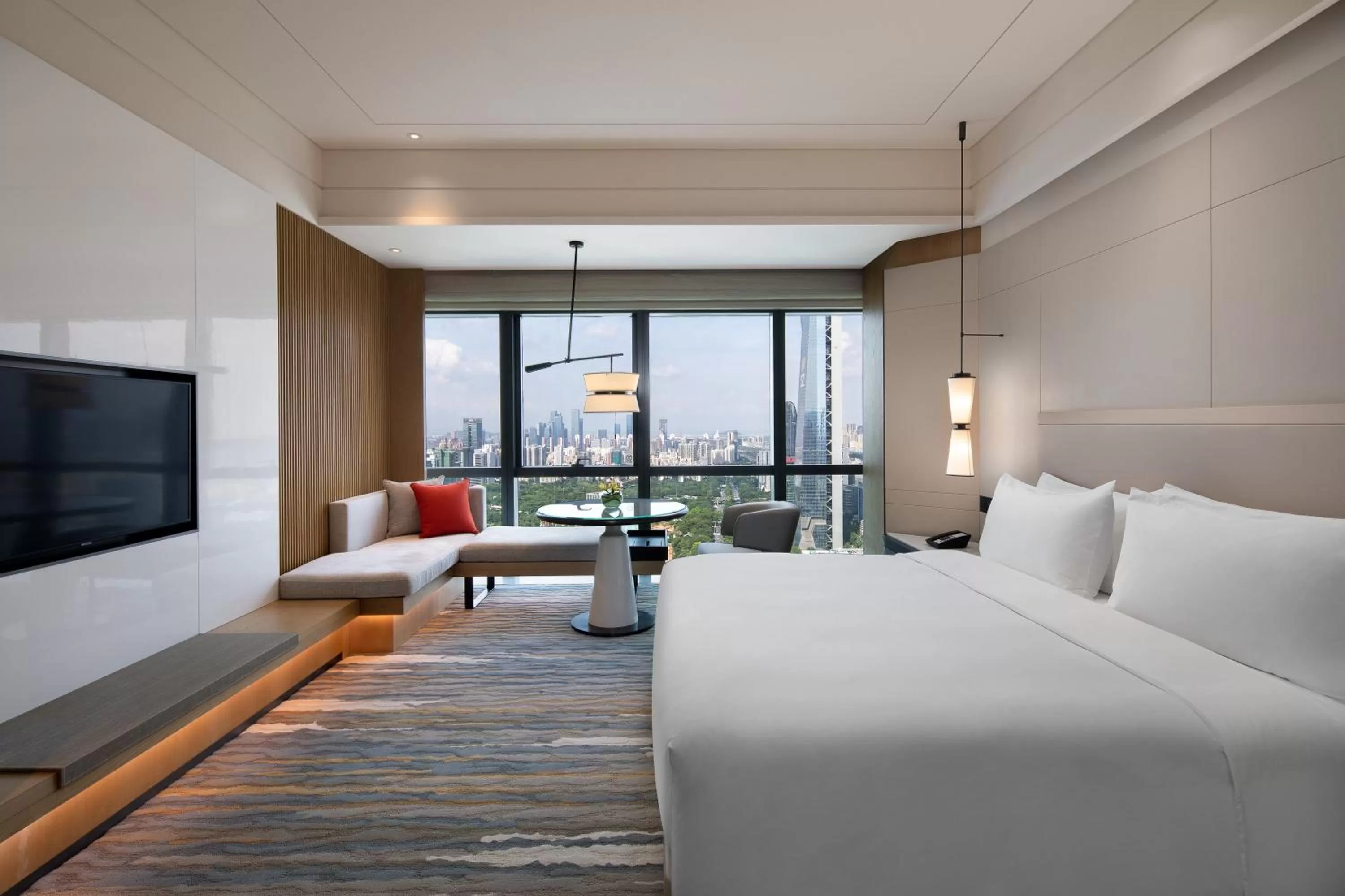 Photo of the whole room in Crowne Plaza Shenzhen Nanshan by IHG