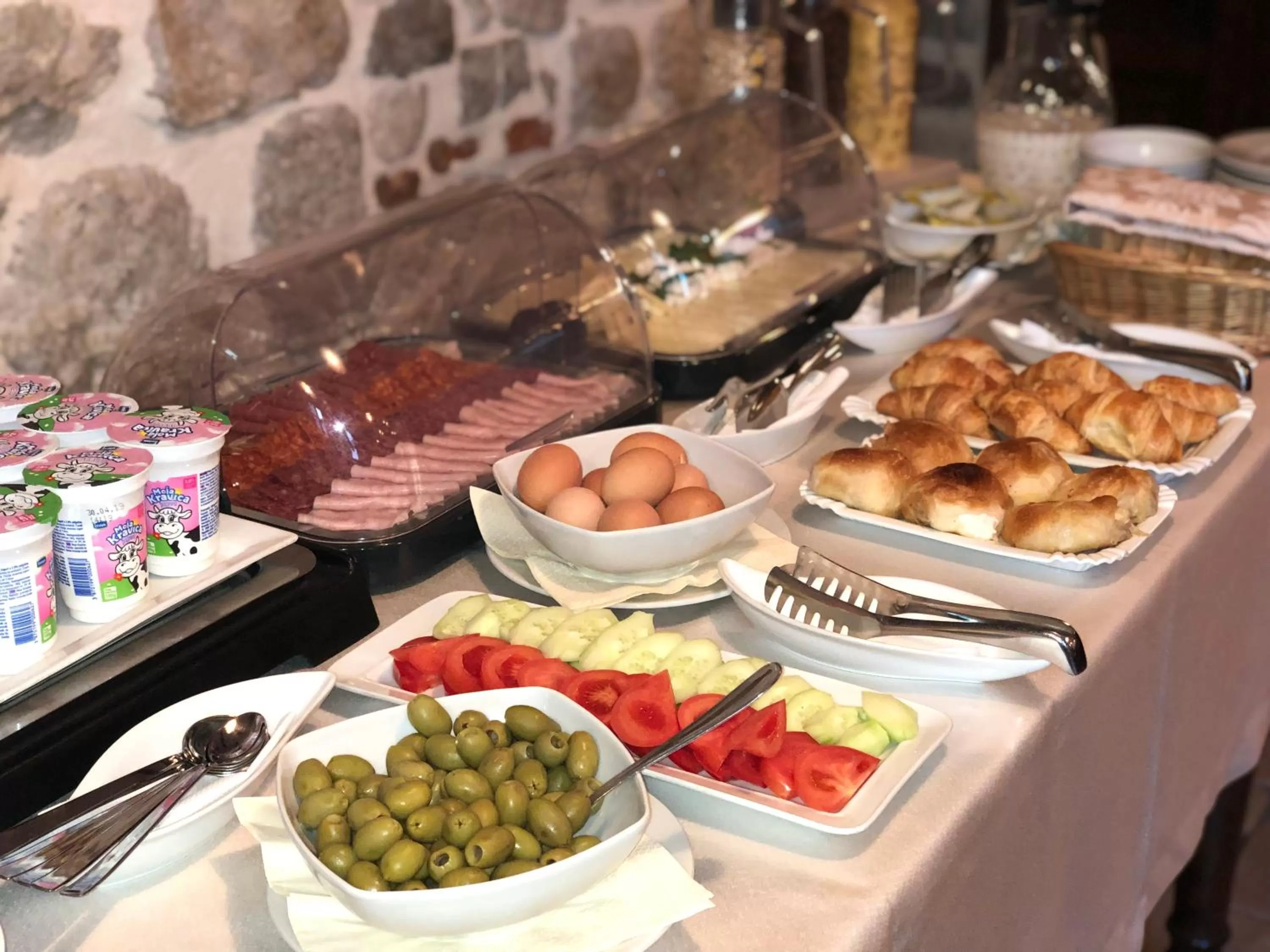 Breakfast in Hotel Monte Cristo