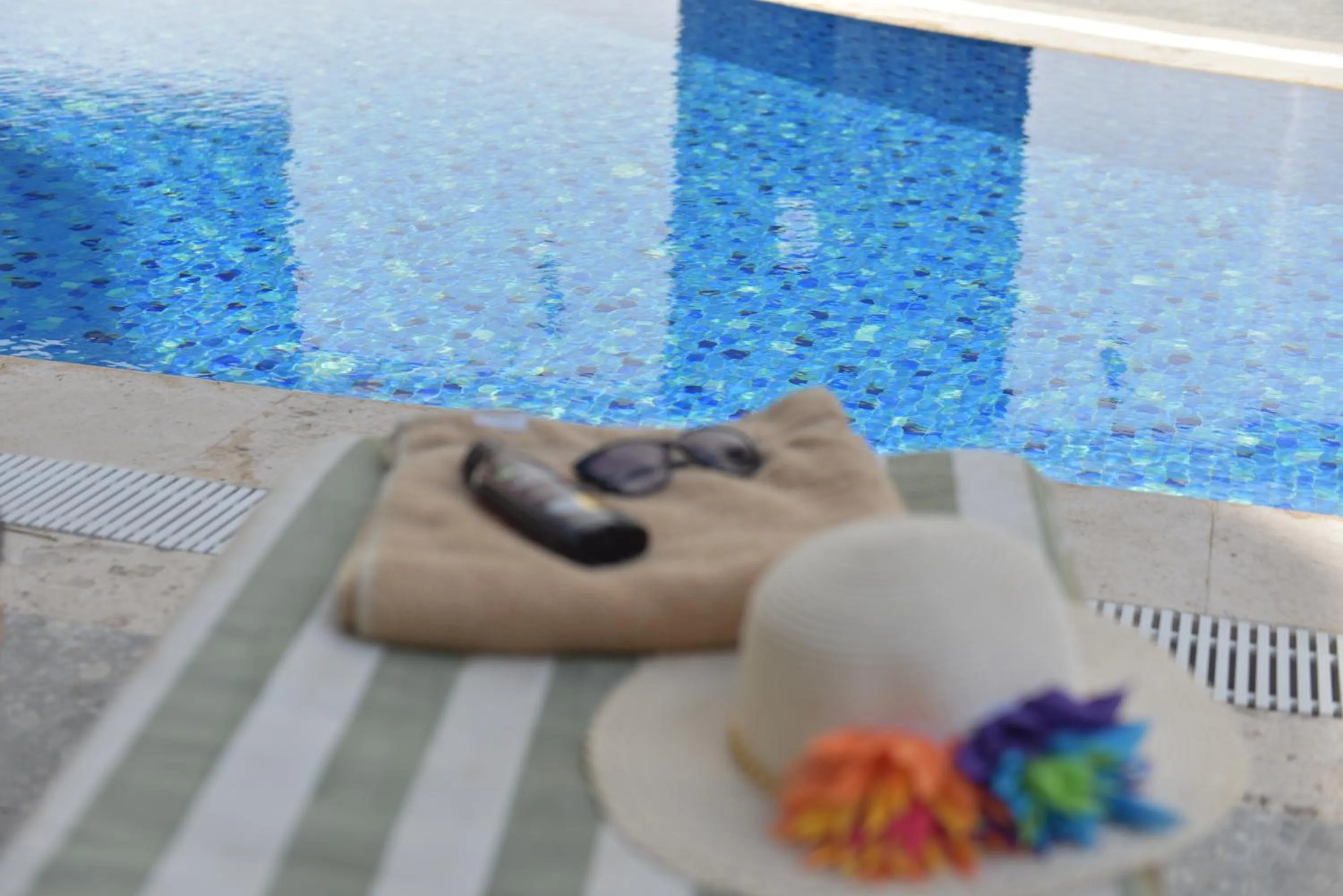 Pool view in Aurasia Beach Hotel