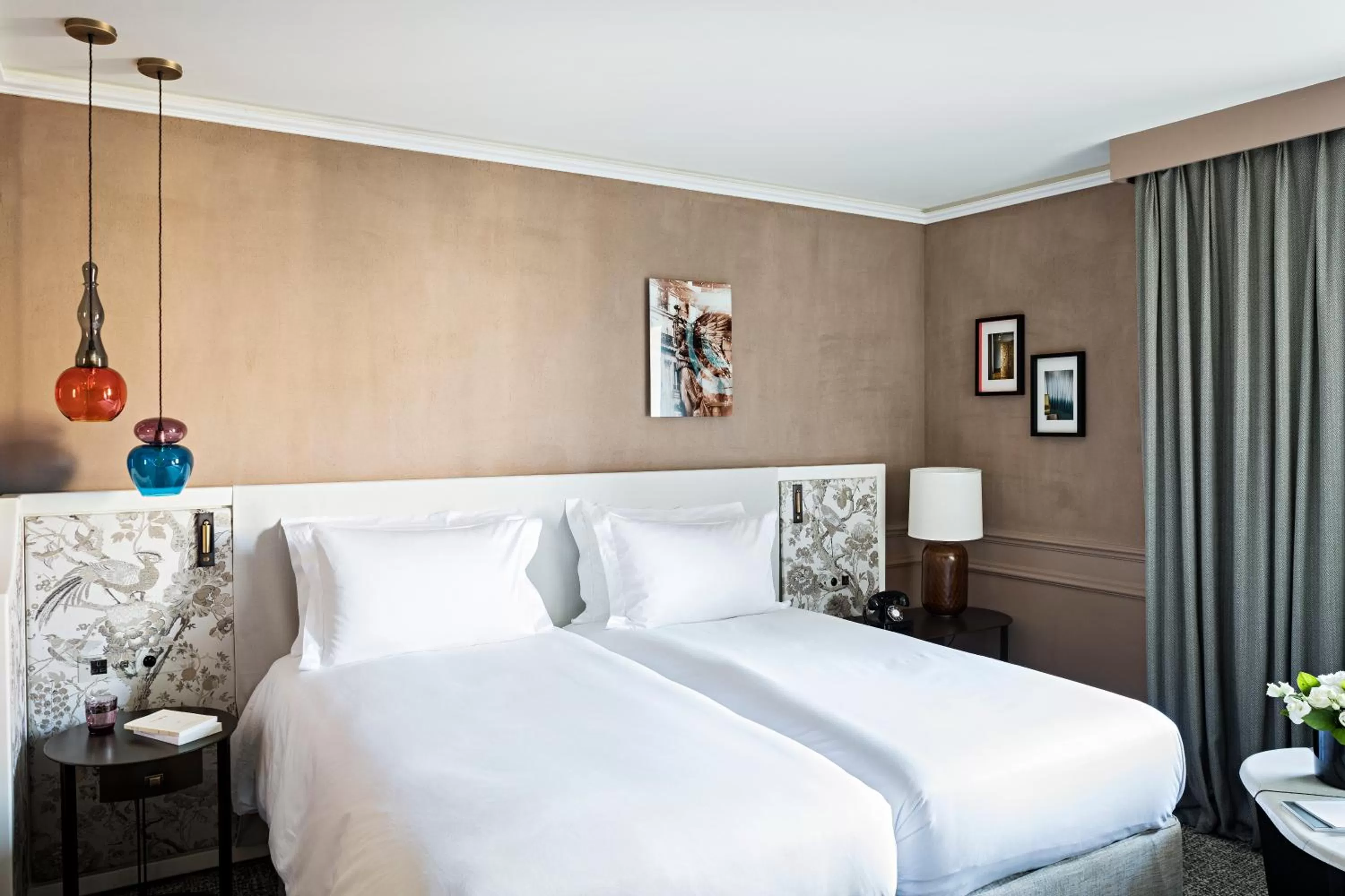 Bedroom, Bed in Sofitel Le Scribe Paris Opera