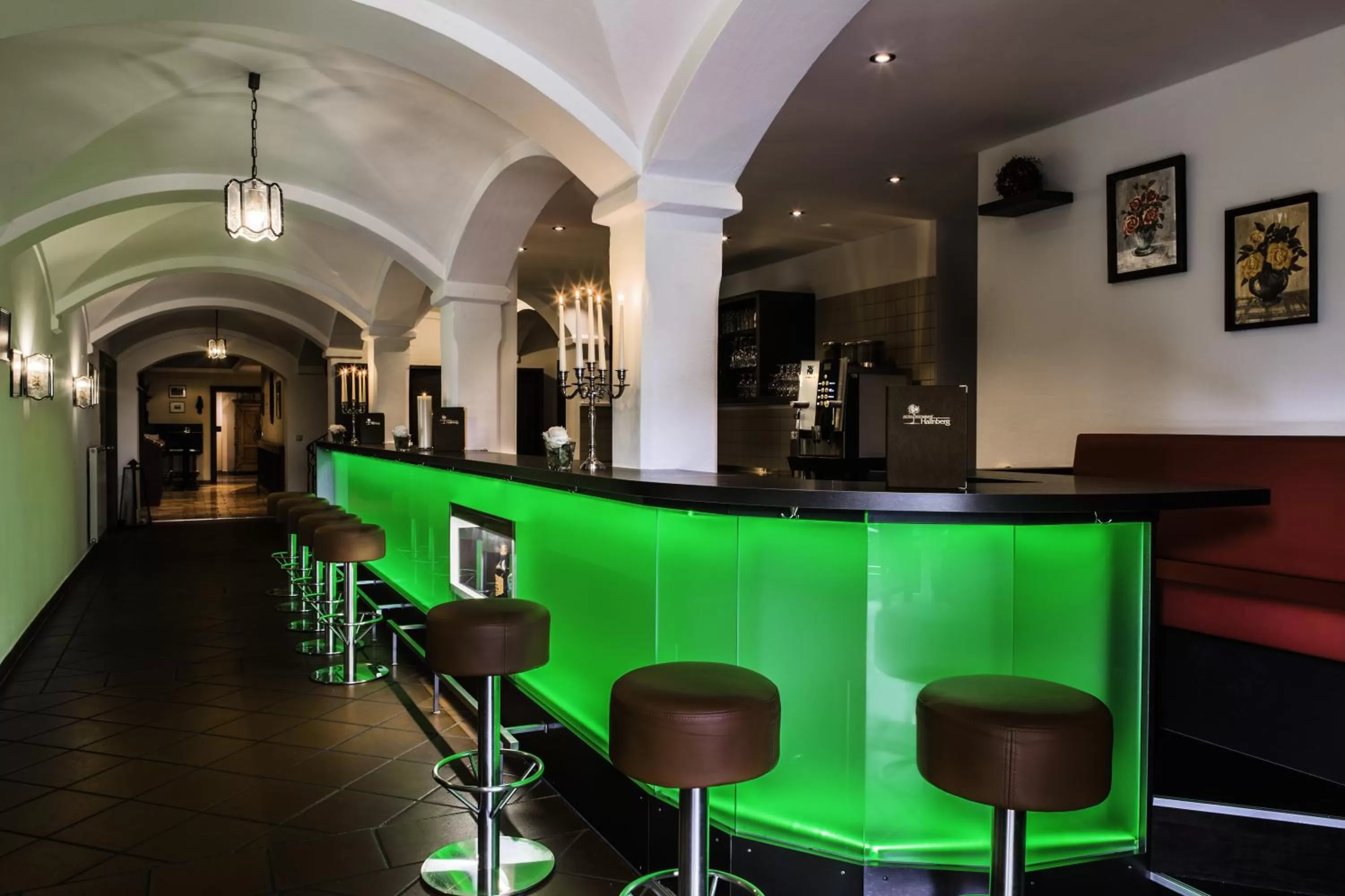 Lounge or bar in Landhotel Hallnberg