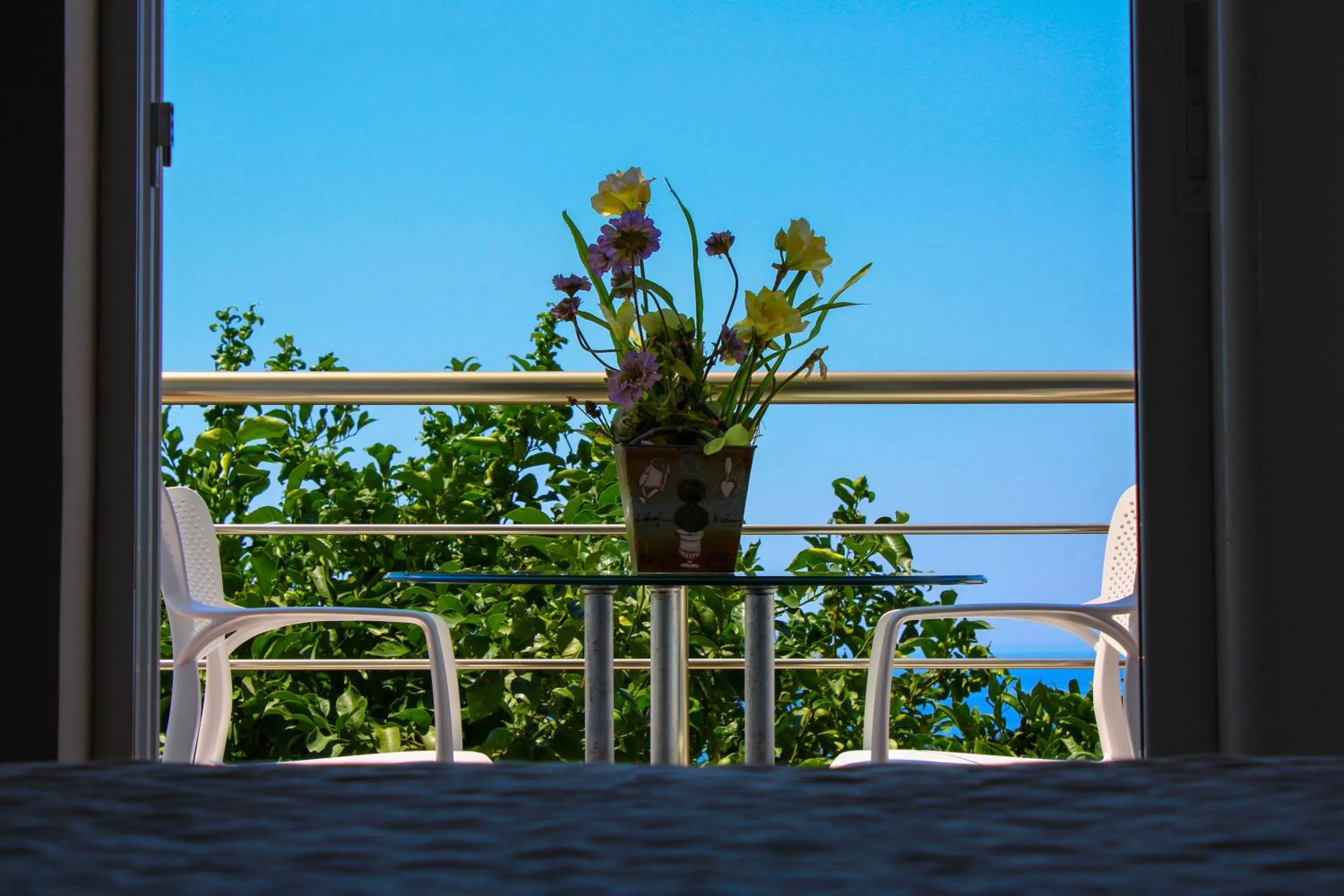Balcony/Terrace in Aphrodite Garden Rooms & Apartment