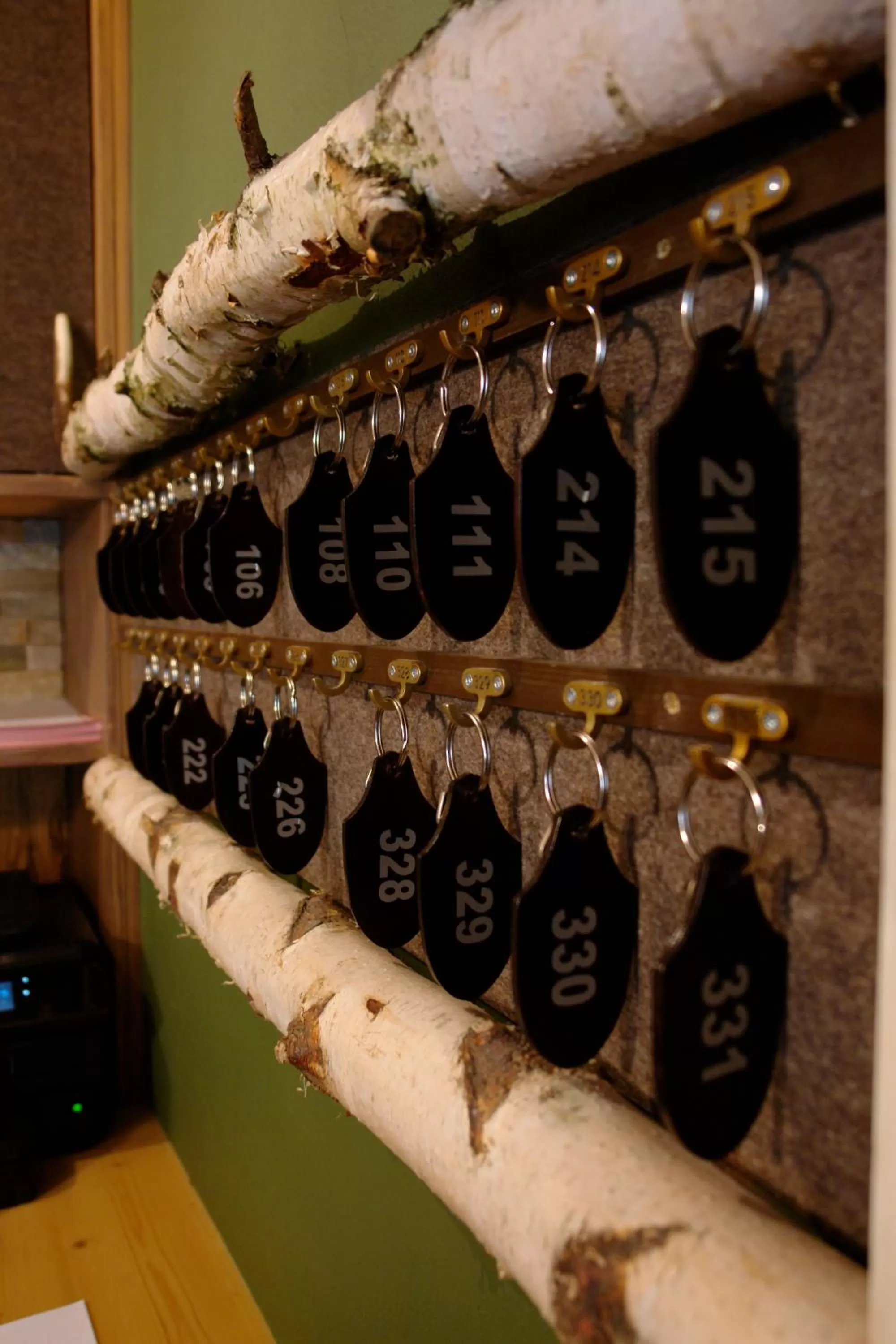 Decorative detail in Hotel Gamshof