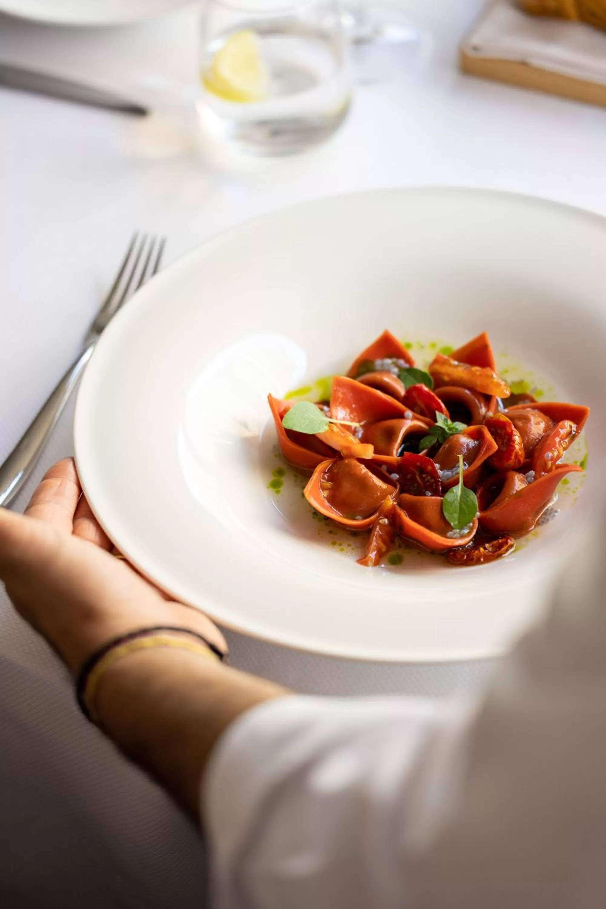 Food in Hotel Angleterre