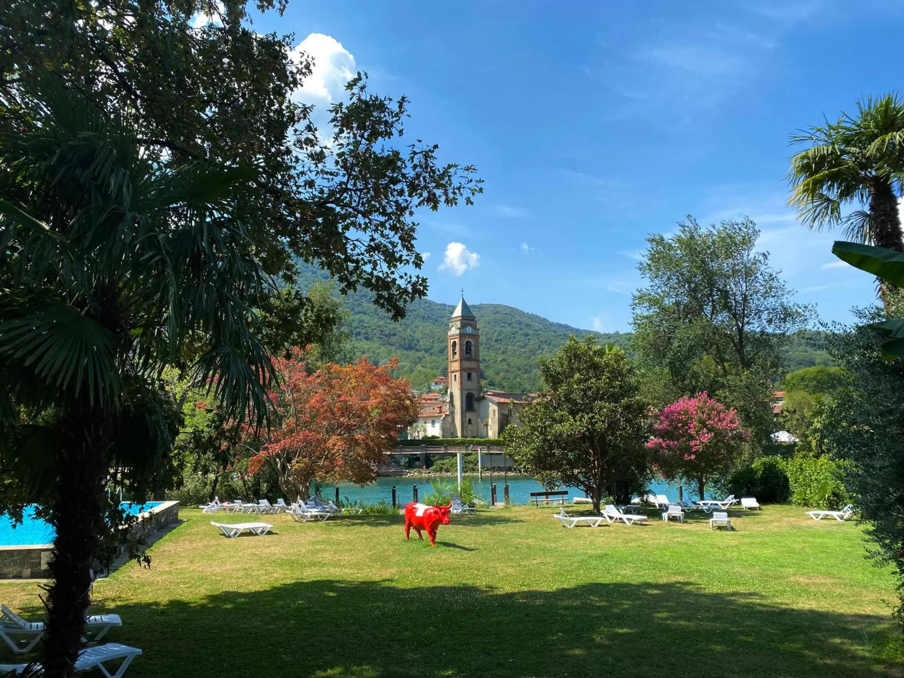 Garden in Hotel Fonte dei Fiori