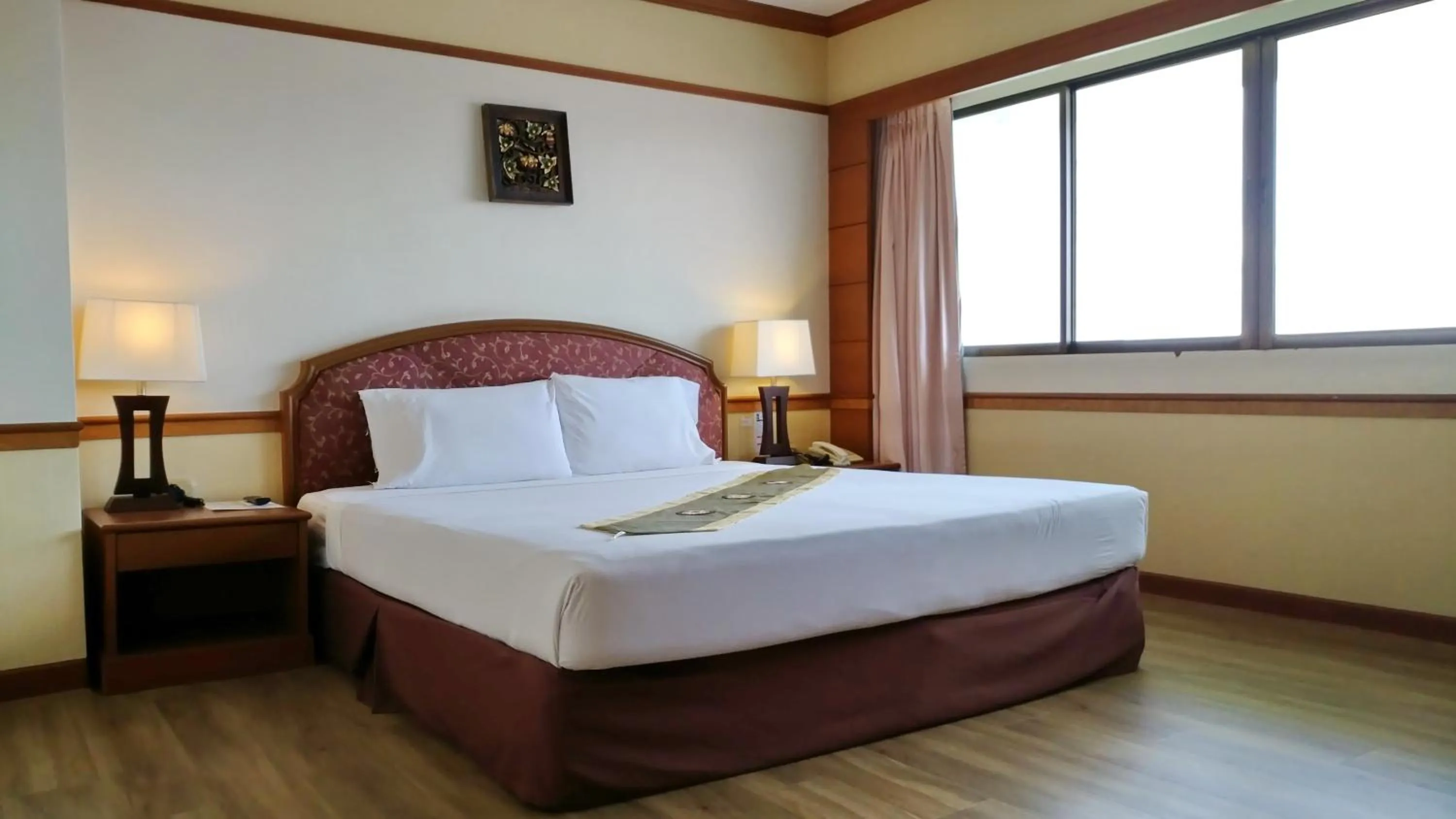 Bed in Grand Park Hotel