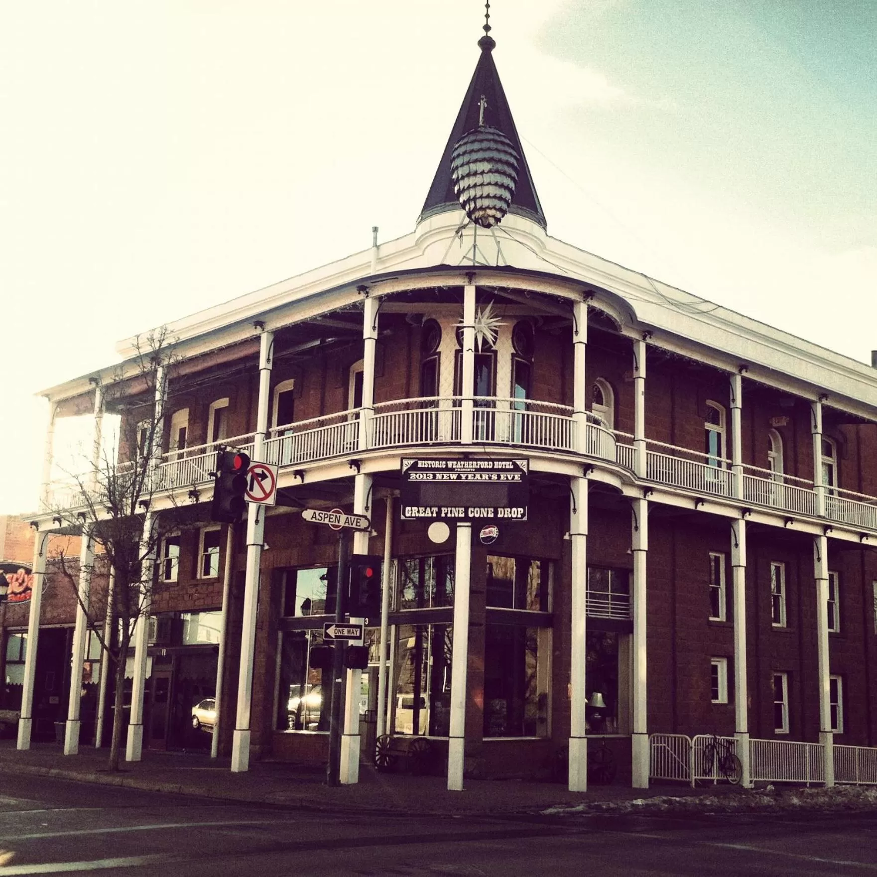 Property building in Weatherford Hotel
