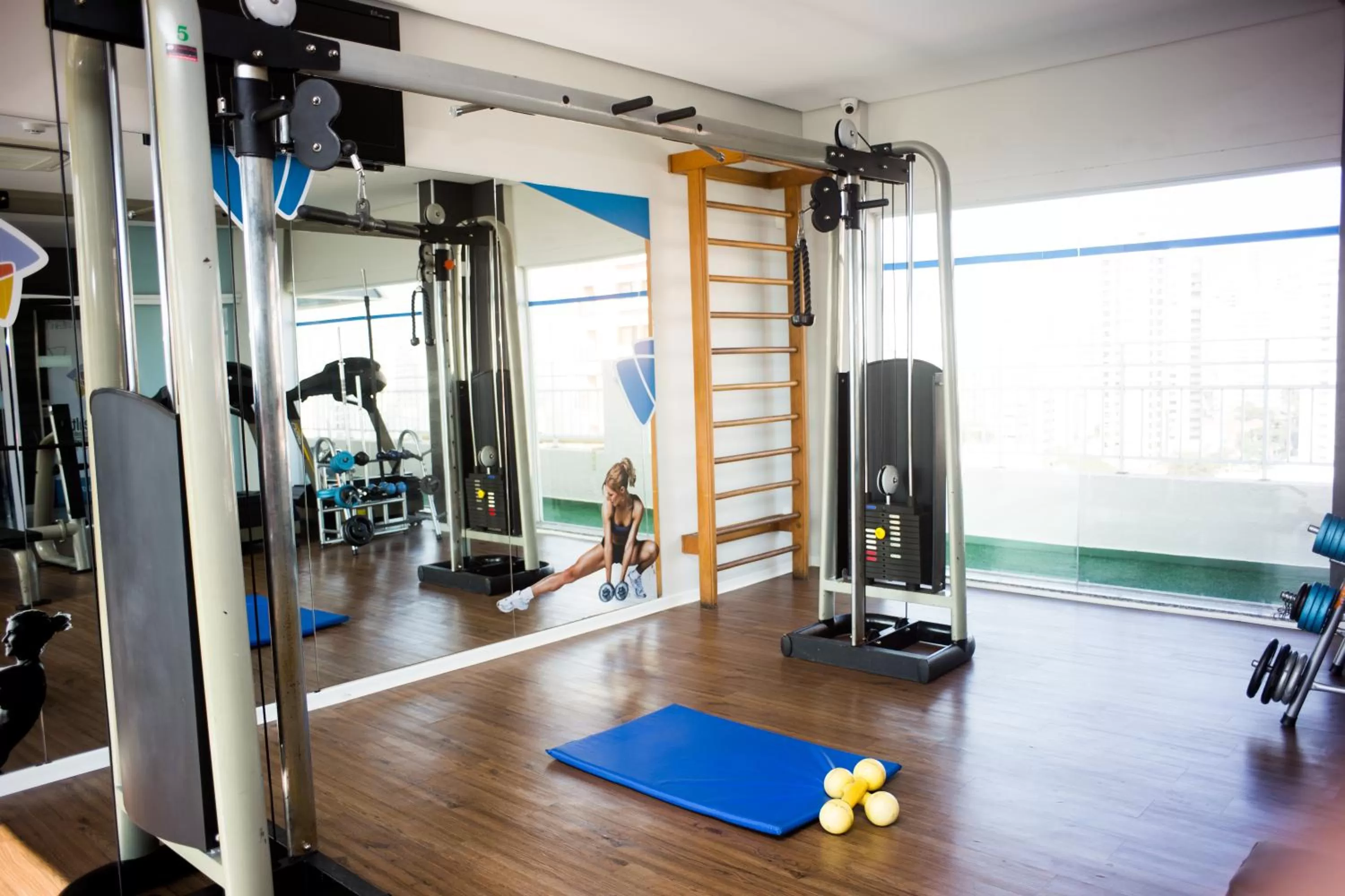 Fitness centre/facilities in Plaza Inn American Loft - Barra Funda